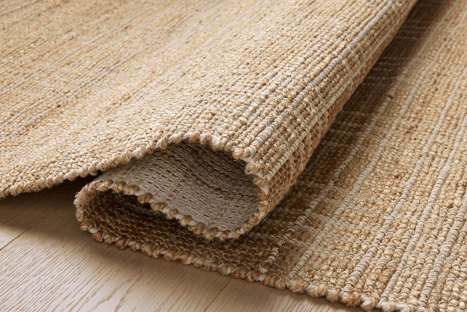 Judy I Jute-Blend Rug by Chris Loves Julia x Loloi - Natural and Cream / 3'6" x 5'6"