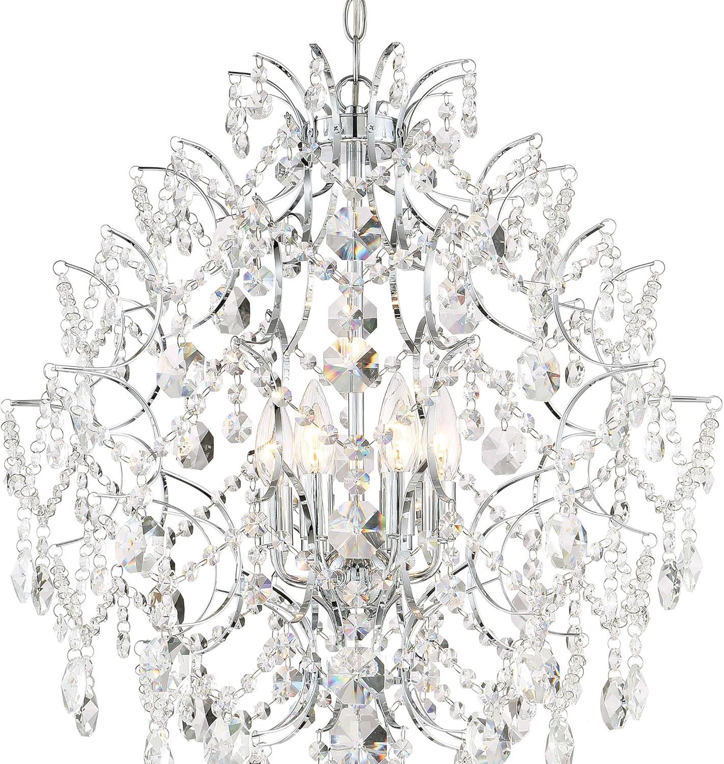 Minka Lavery Isabella's Crown 6 - Light Dimmable Globe Chandelier