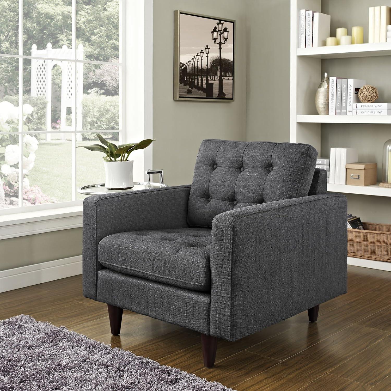 Empress Upholstered Armchair EEI-1013-DOR
