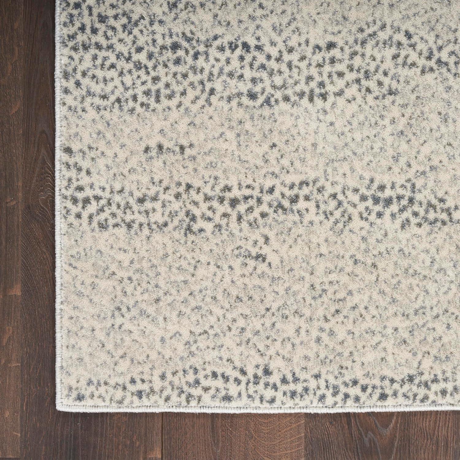 Nourison Elegance Modern Abstract Indoor Rug Beige Grey 7'10" x 10'6"