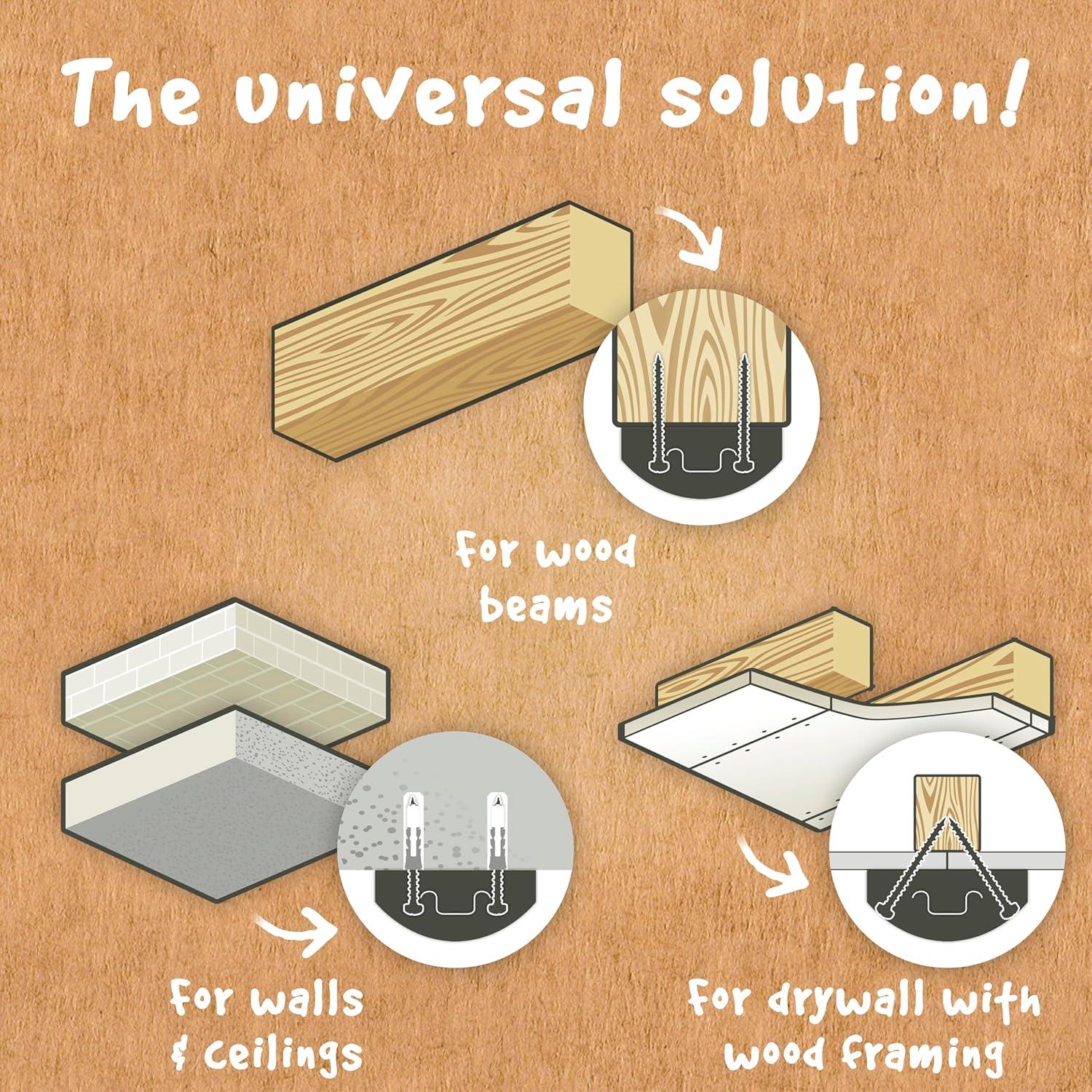 LA SIESTA CasaMount Multipurpose Suspension Hardware for Hammock Chairs