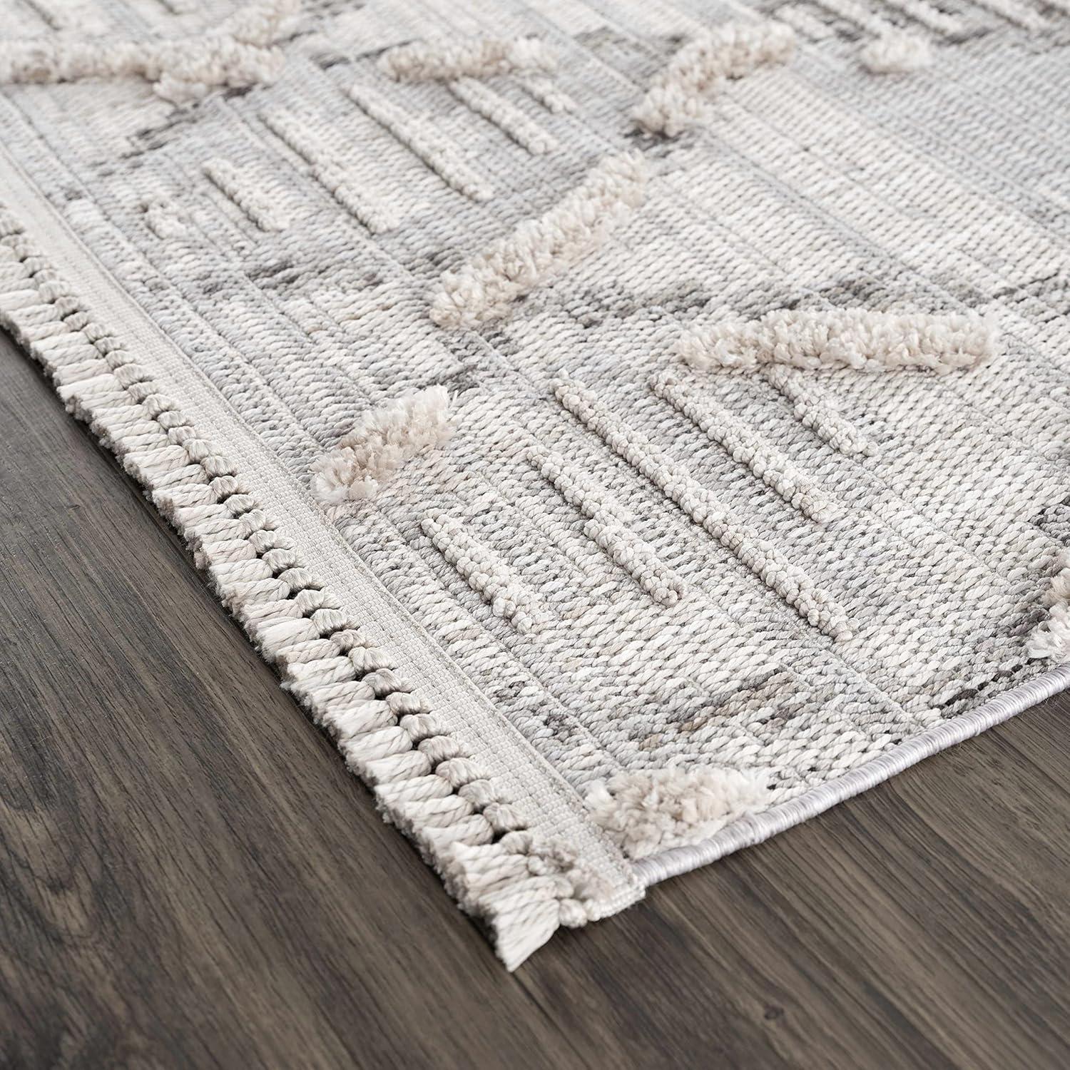 Hauteloom Runner Runner Rug   Charcoal