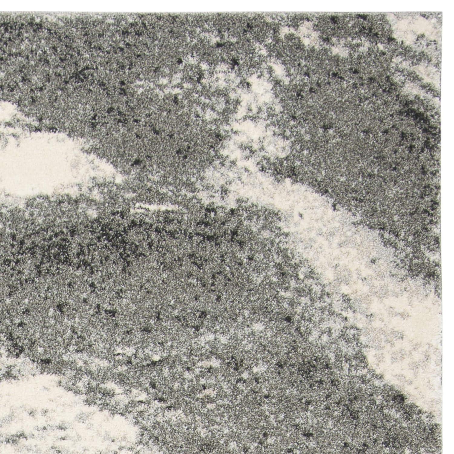 Retro RET2891 Power Loomed Indoor Area Rug - Grey/Ivory - 10'x14' - Safavieh.