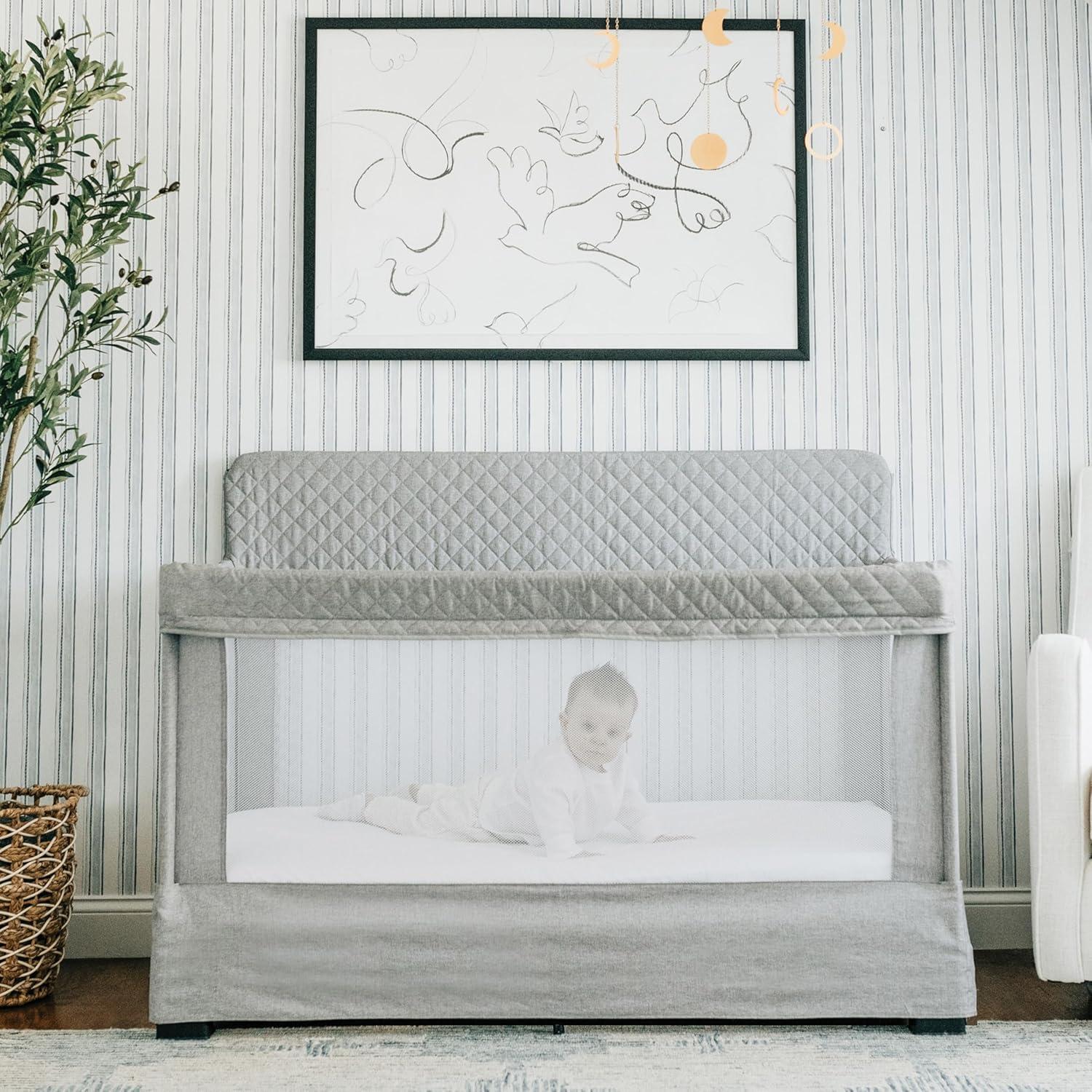Baby Delight Lunaire Crib - Pebble Gray