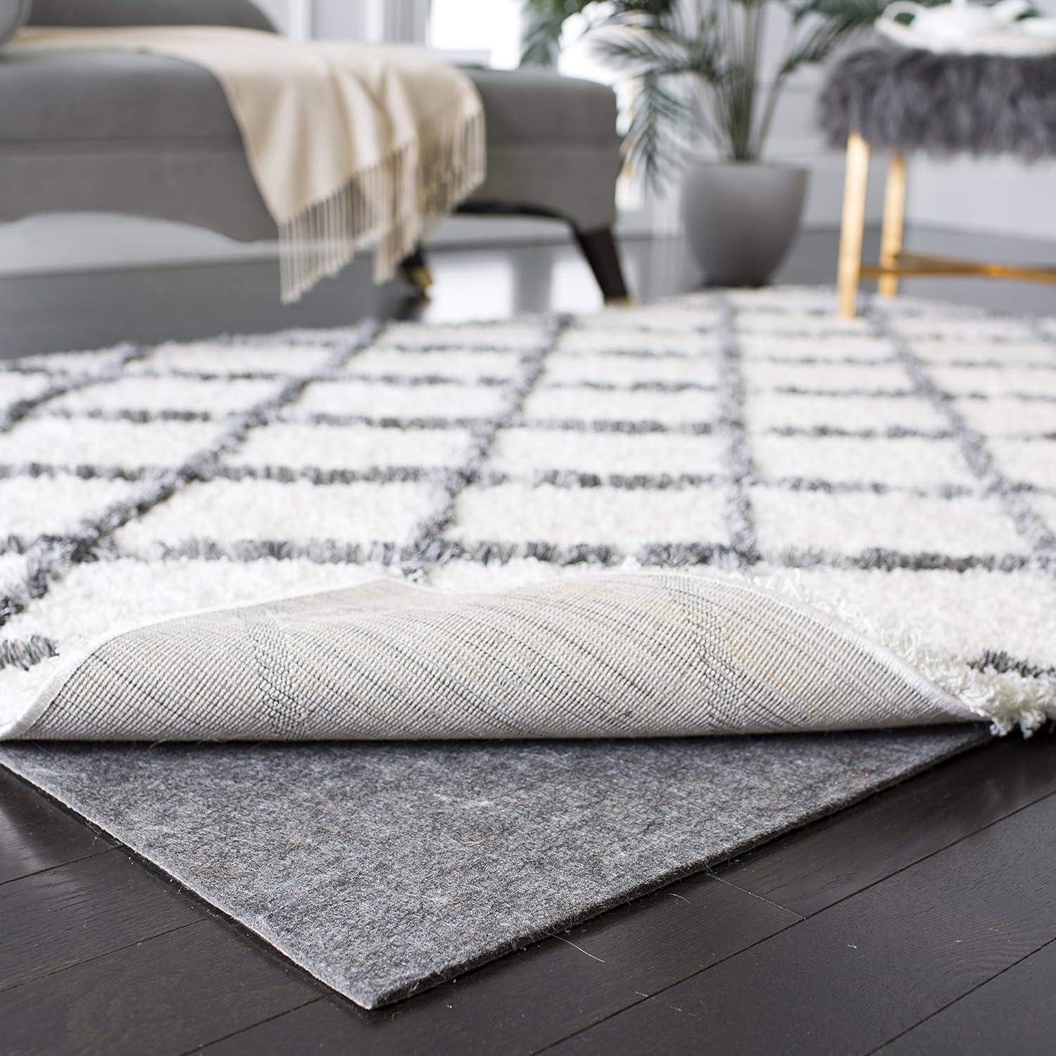 Dura Pad PAD130 Power Loomed Indoor Rug Pad - Grey - 2' x 10' - Safavieh