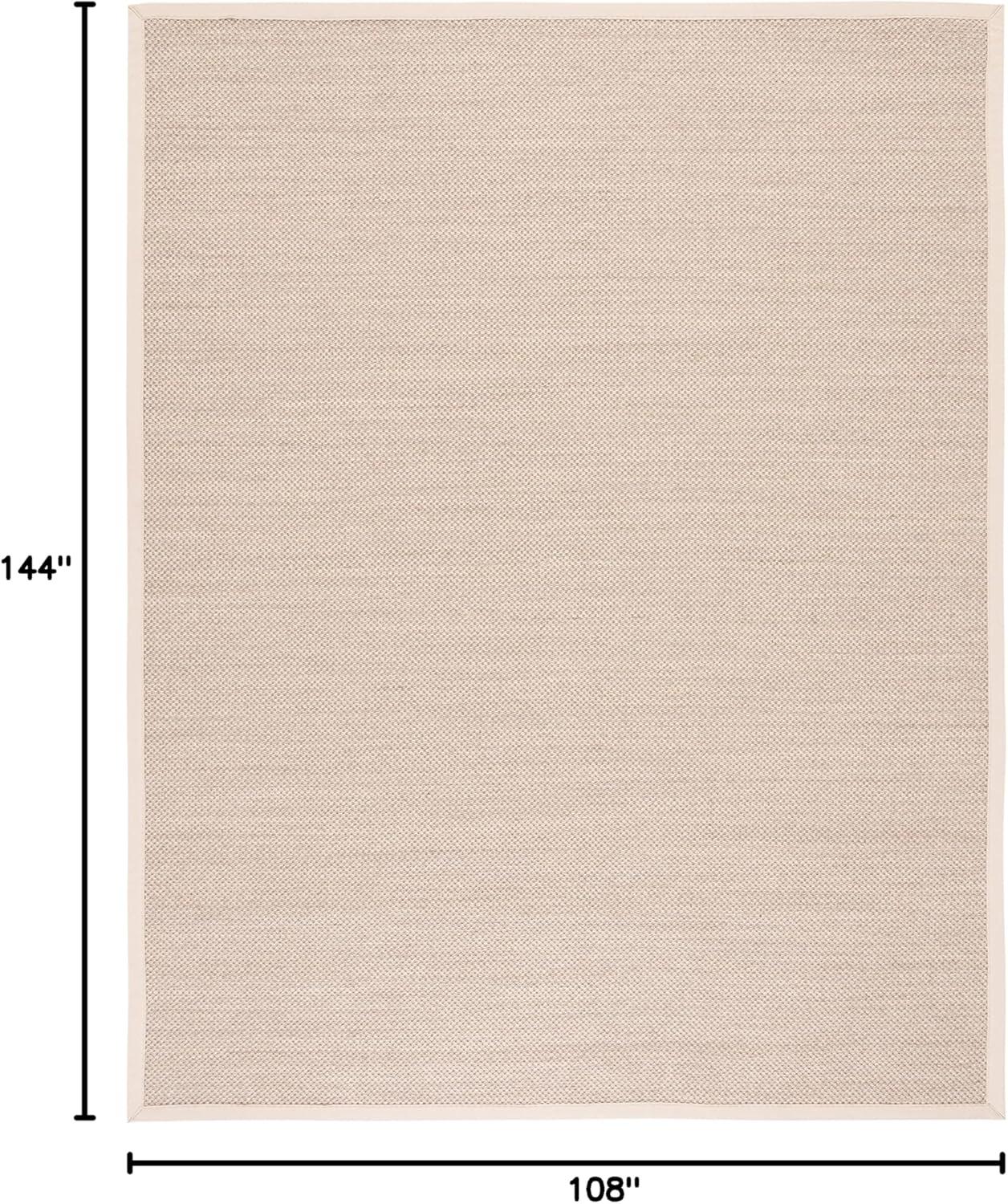 Natural Fiber NF143 Power Loomed Indoor Area Rug - Marble/Beige - 9'x12' - Safavieh