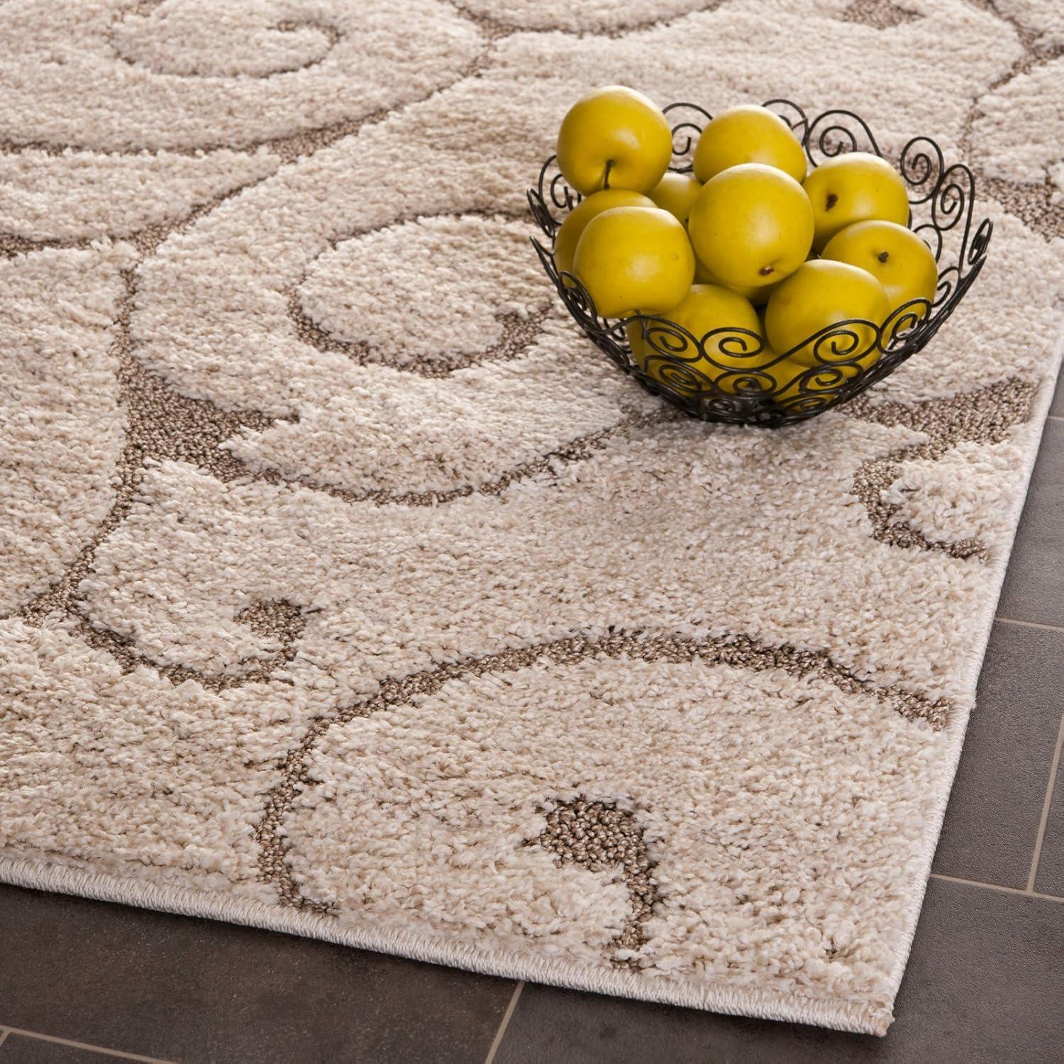 Florida Shag SG455 Power Loomed Area Rug  - Safavieh