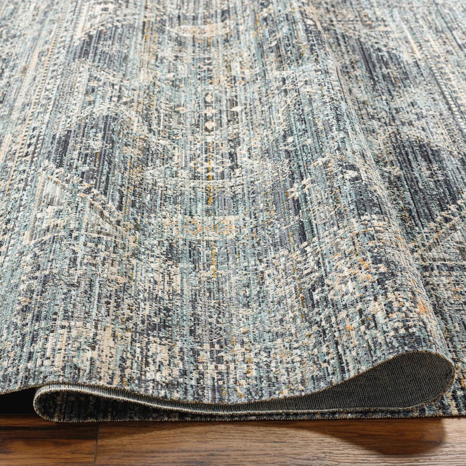 Becki Owens x Livabliss Margaret Vintage Navy/Taupe Area Rug