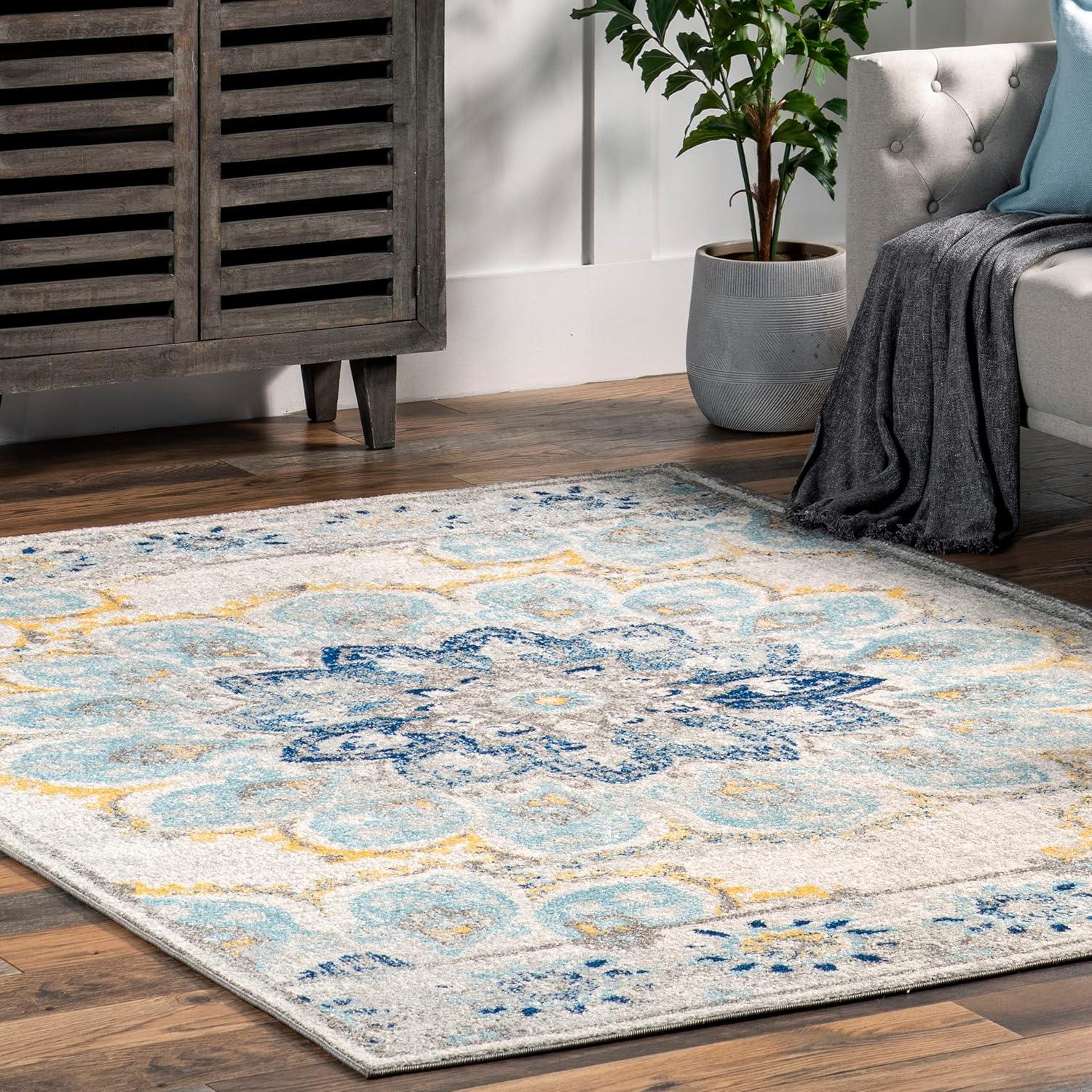 Nuloom Kiyoko Vintage Floral Indoor Area Rug