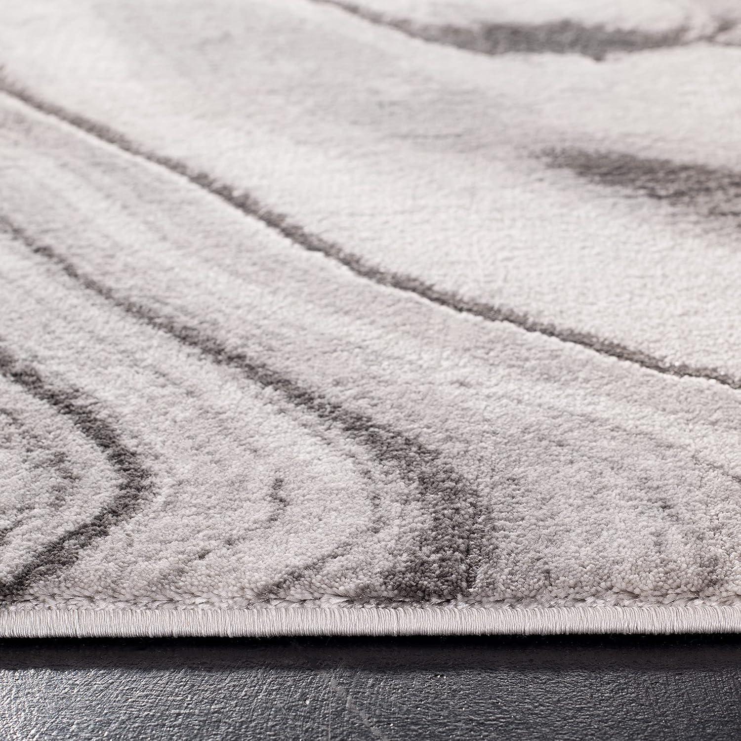 Craft CFT819 Loomed Indoor Runner Rug - Grey/Silver - 2'3"x12' - Safavieh