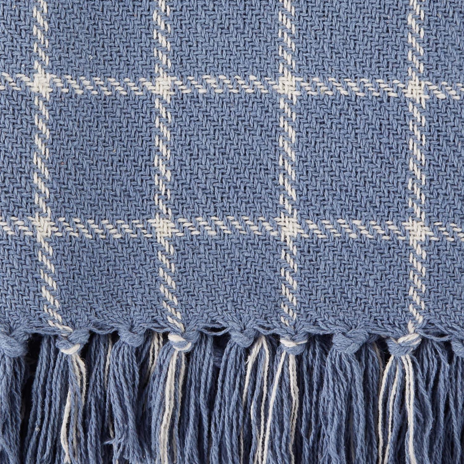 Design Imports Hand Woven Throw Blanket
