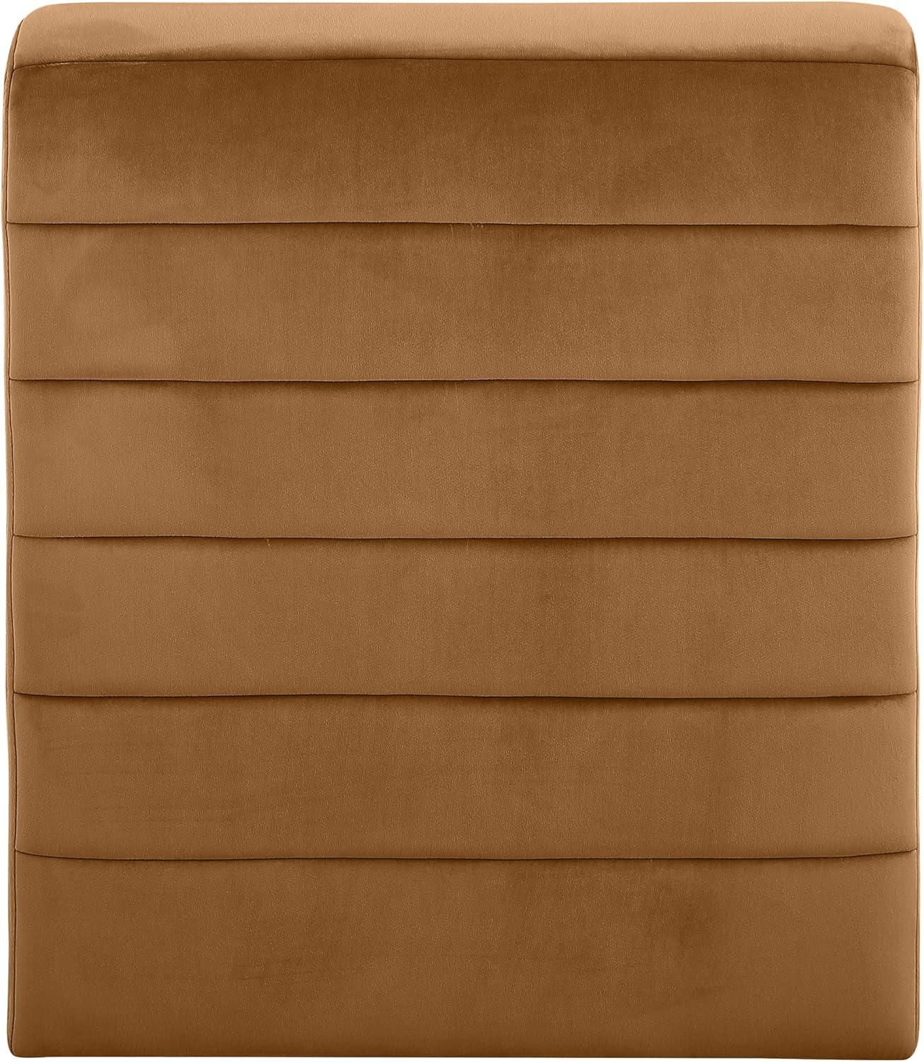 Meridian Furniture Ivy Saddle Velvet Accent Chair
