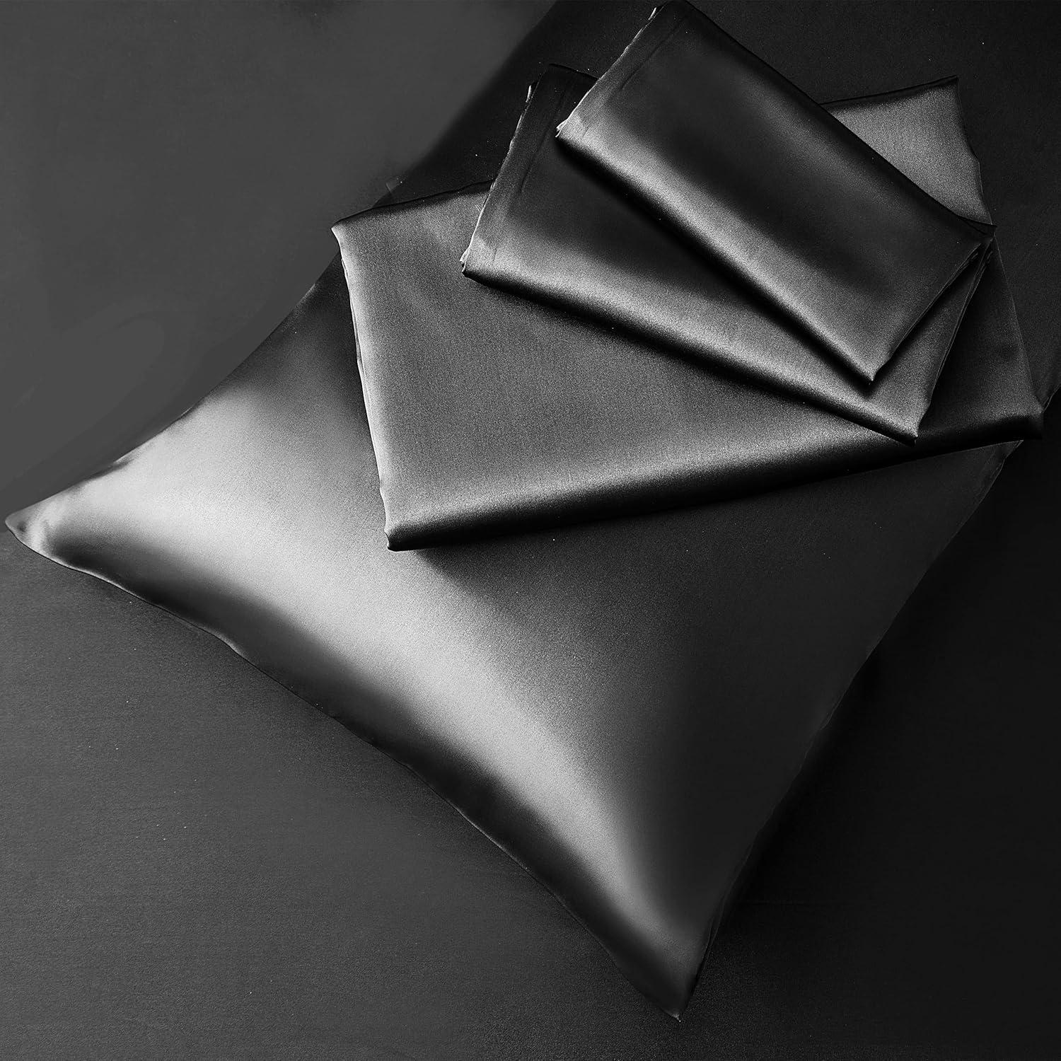 Bare Home Satin Sheet Set