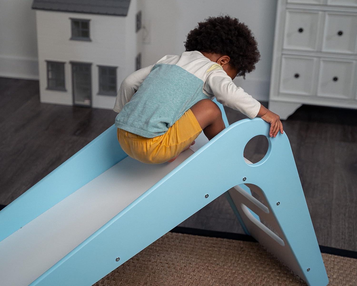 Avenlur Manuka - Indoor Wood Slide Blue
