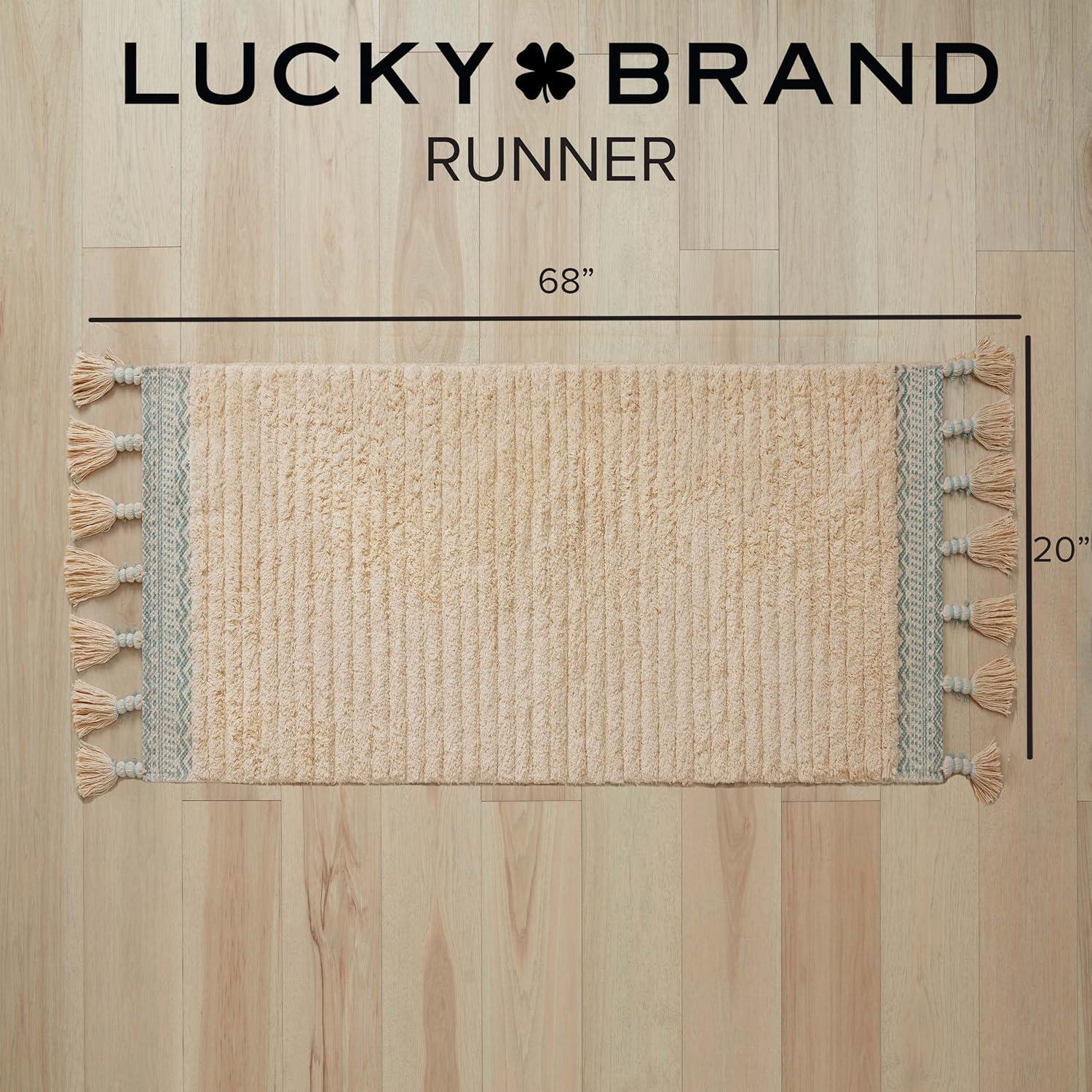 Lucky Brand Lucky Brand Demian Fringe Cotton Bath Rugs