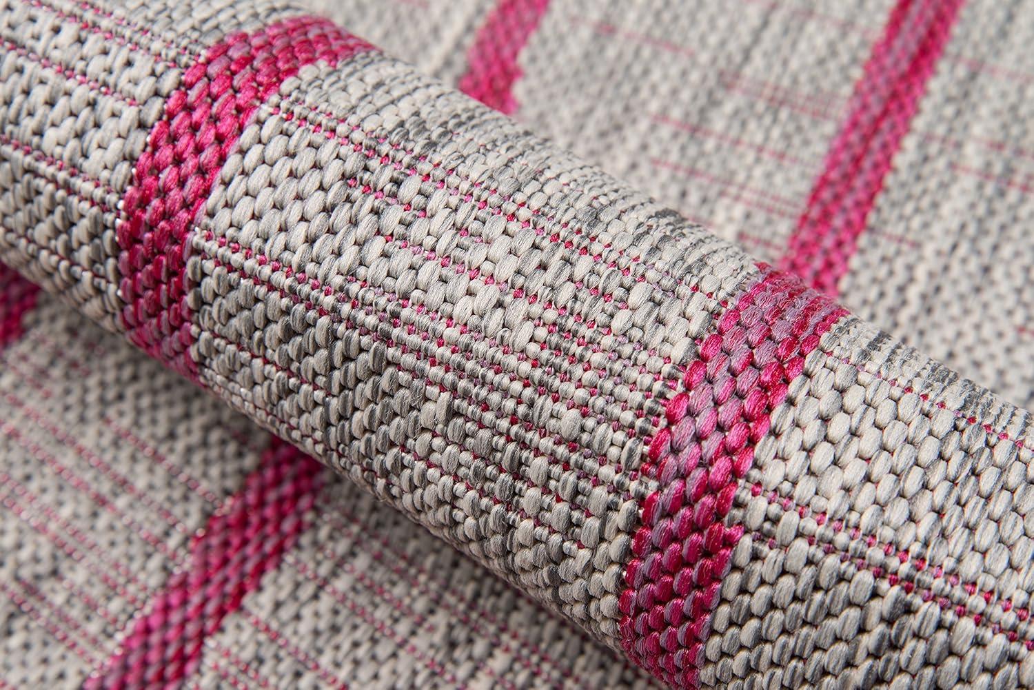 Sicily Fuschia Indoor/Outdoor Rug