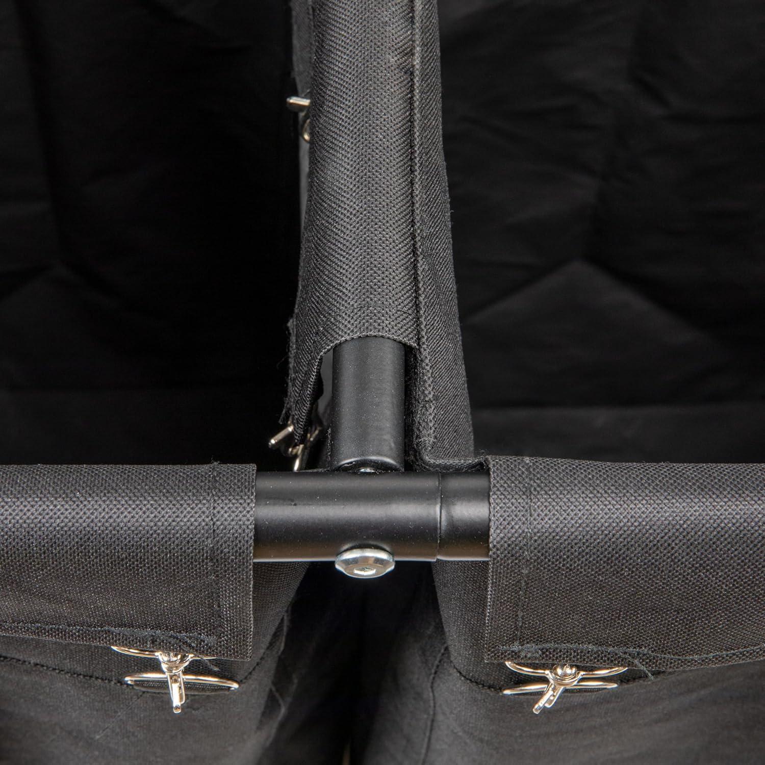 Household Essentials Rolling Laundry Sorter with Handles