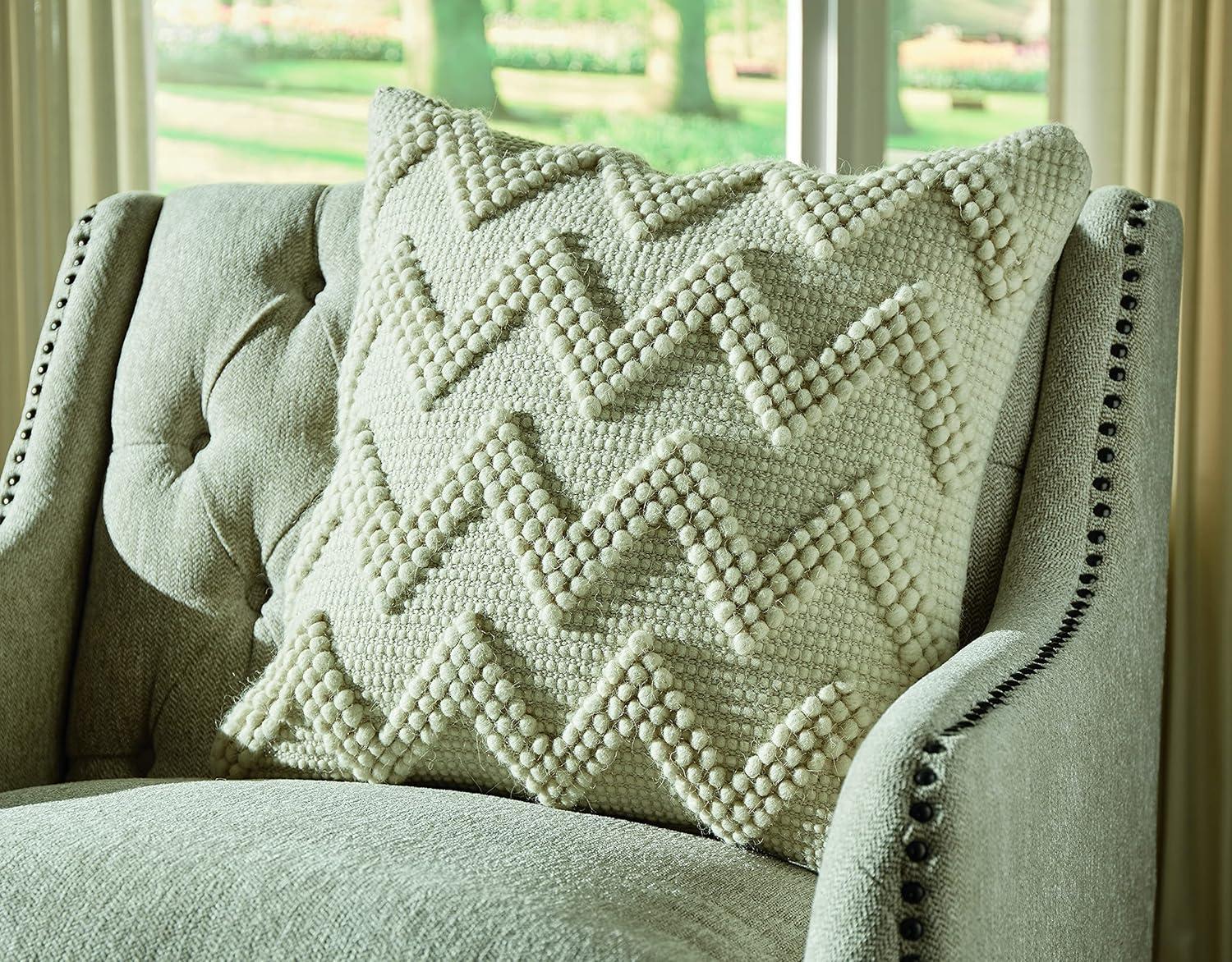 Signature Design by Ashley Amie Boho Chevron Throw Pillow, 20 x 20es