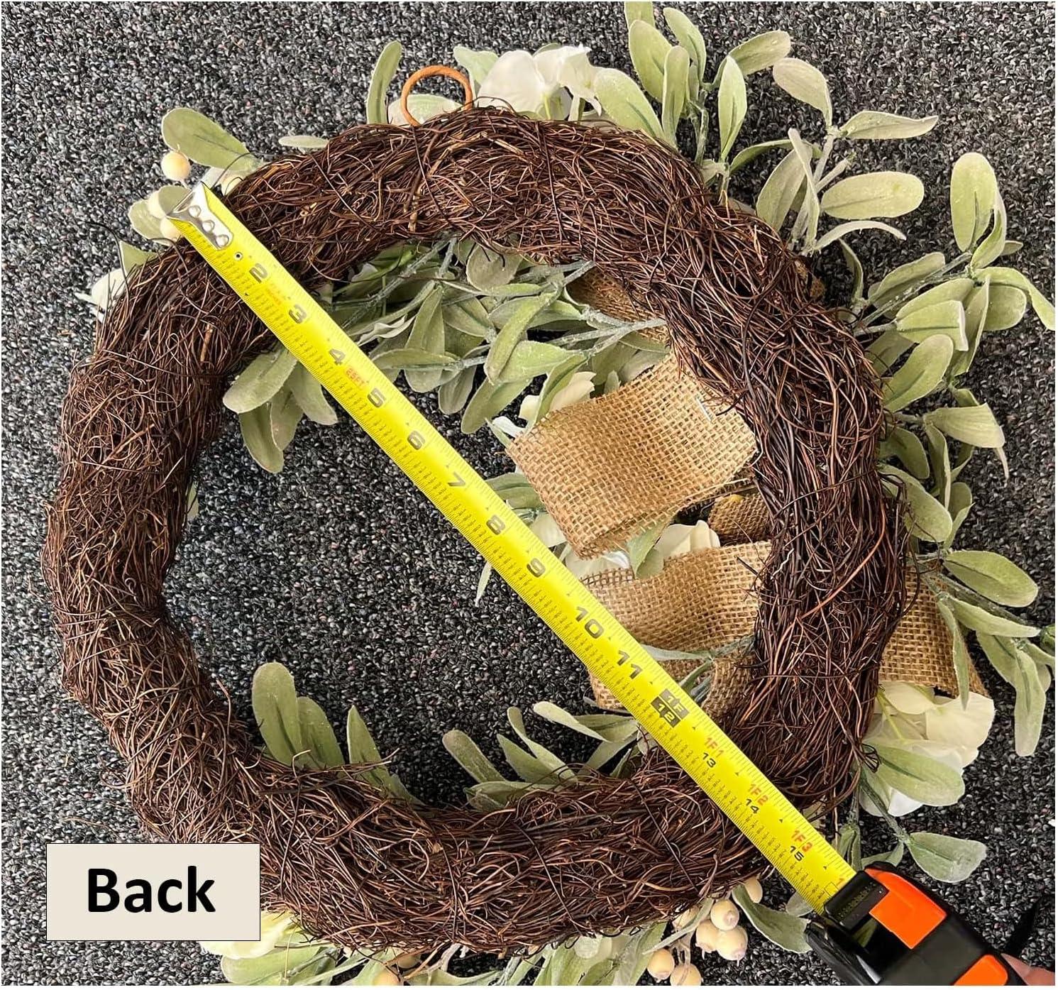 Kelly Clarkson Home 22 Inch Grapevine Hydrangea Wreath