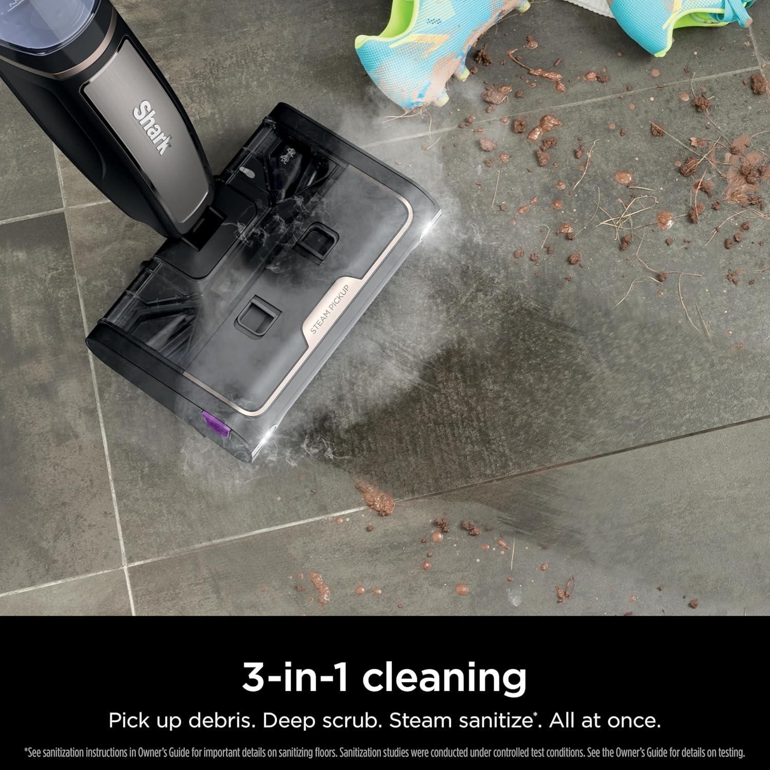 Shark Steampickup 3-in-1 Steam Mop, Pick-up & Sanitize