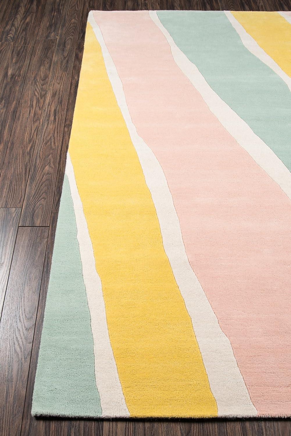 Hand Tufted Wool Abstract Indoor Rug