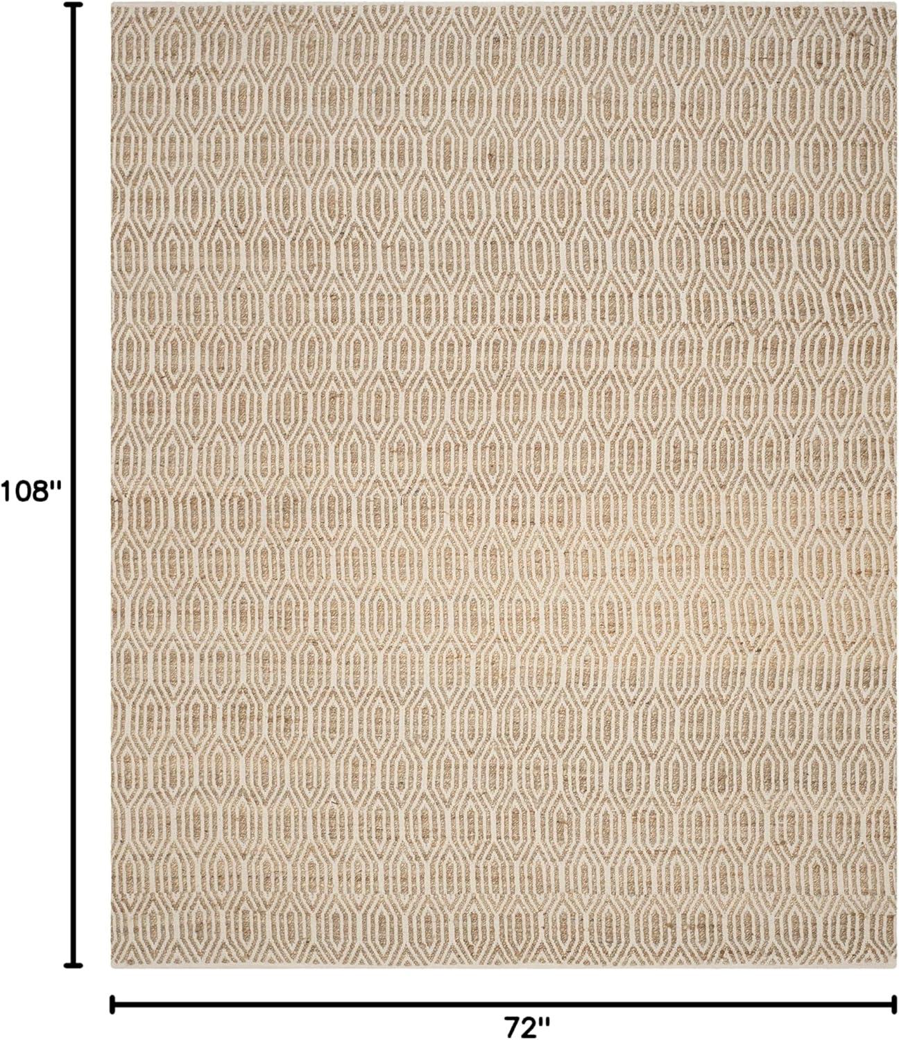 Cape Cod CAP821 Hand Woven Area Rug - Natural - 6'x9' - Safavieh.