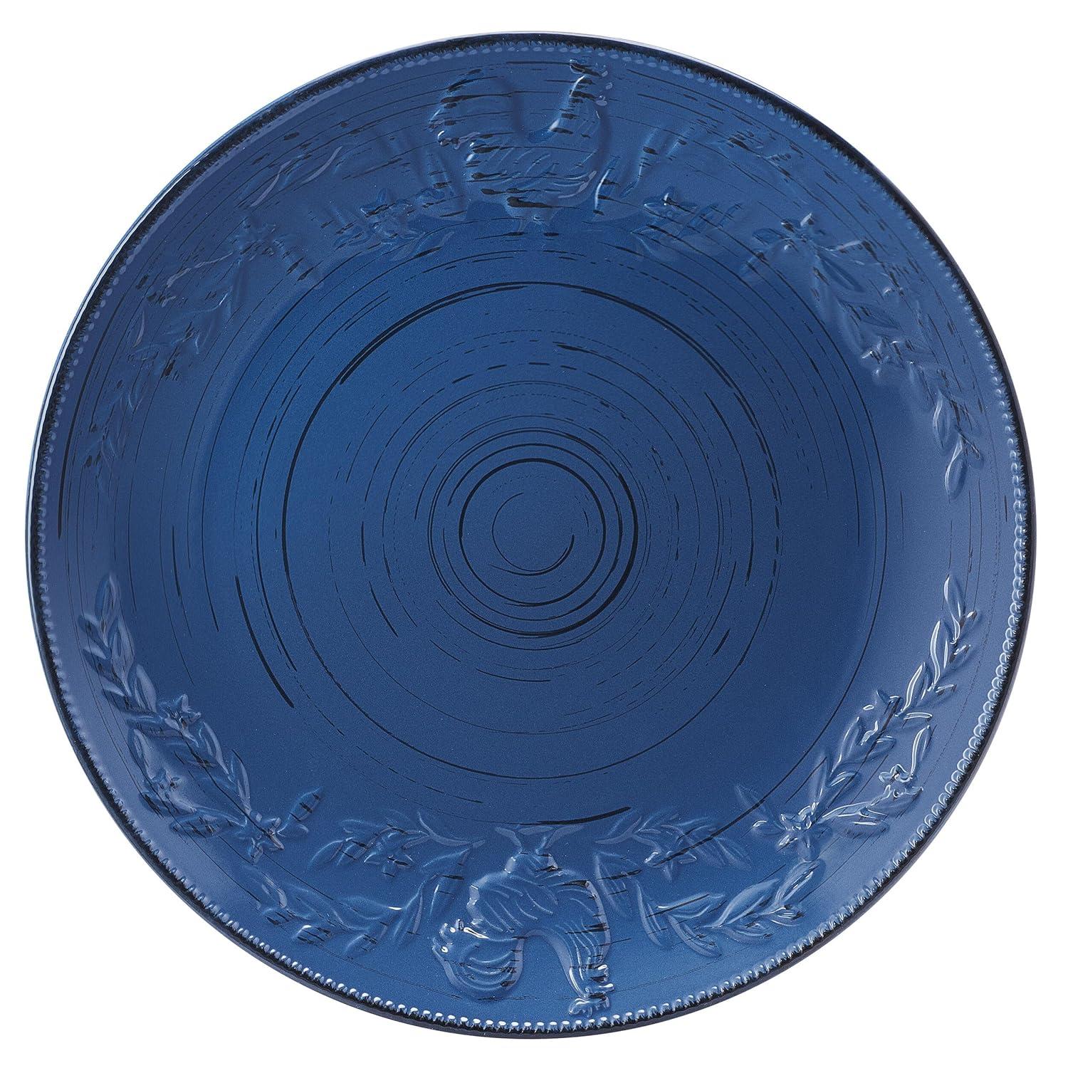 Pfaltzgraff Pfaltzgraff Trellis Rooster 12-Piece Dinnerware Set, Service For 4