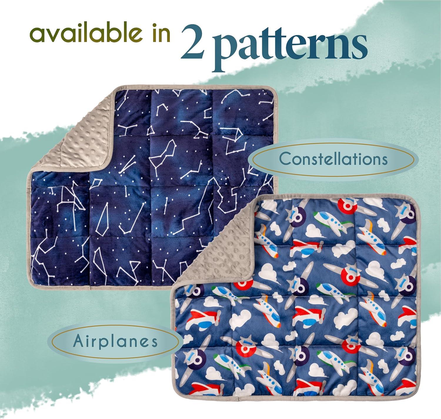 Florensi Weighted Lap Pad 3 lbs - Weighted Blanket for Kids, Teens, Boys, Girls - Soft, Warm, Comfortable, Sensory - Weighted Blanket Kids