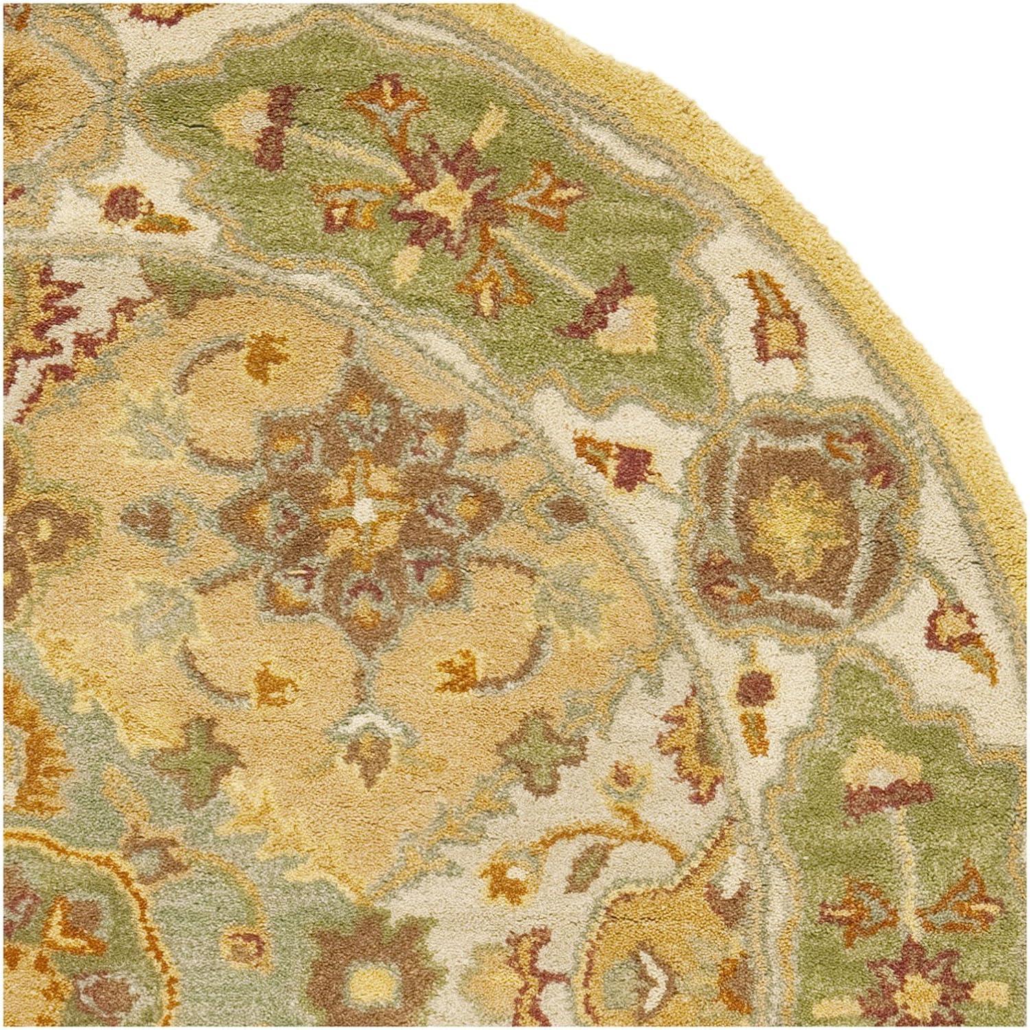 SAFAVIEH Heritage Regius Traditional Wool Area Rug, Multi/Ivory, 9'6" x 13'6"