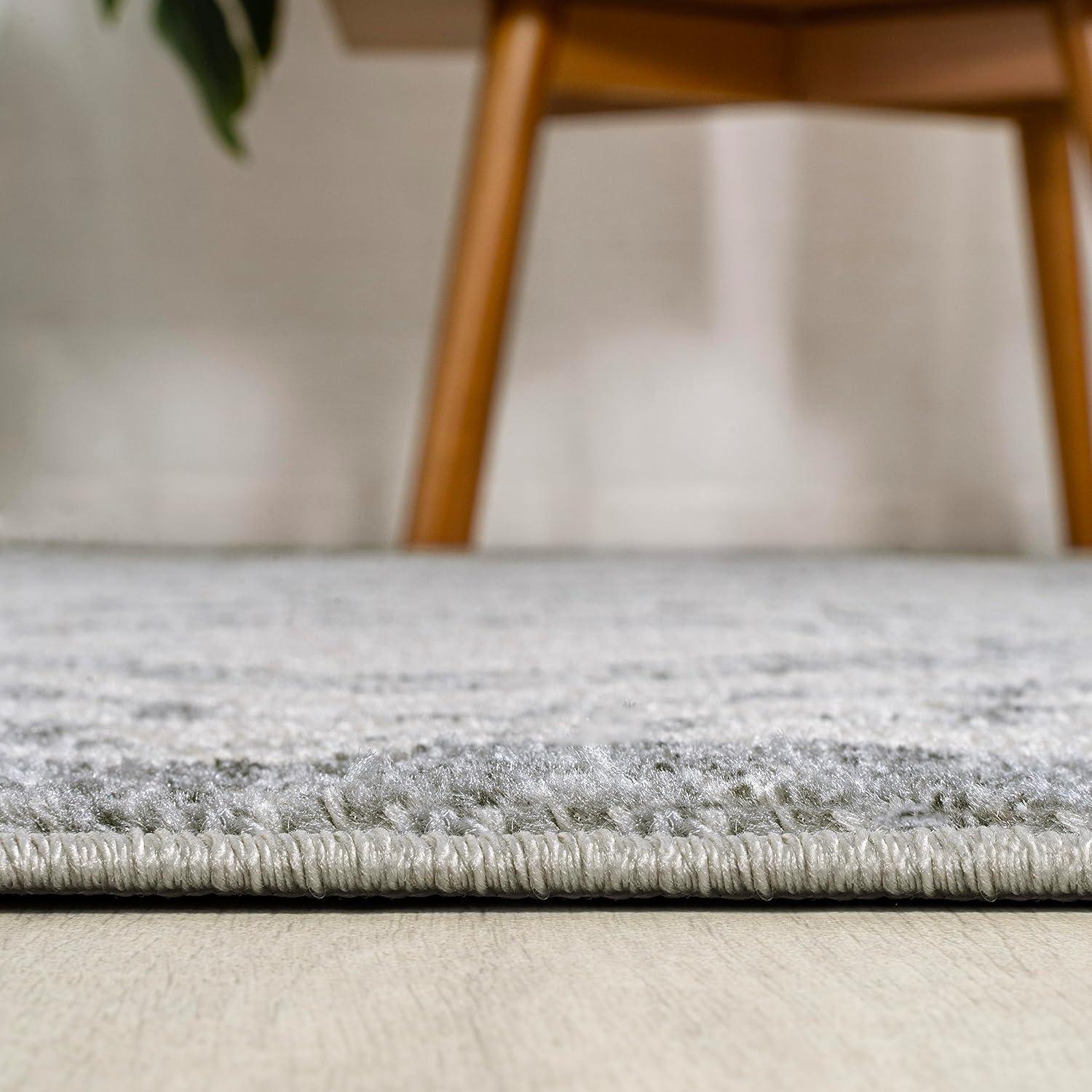 JONATHAN Y Amir Moroccan Beni Souk Cream/Gray 9 ft. x 12 ft. Area Rug