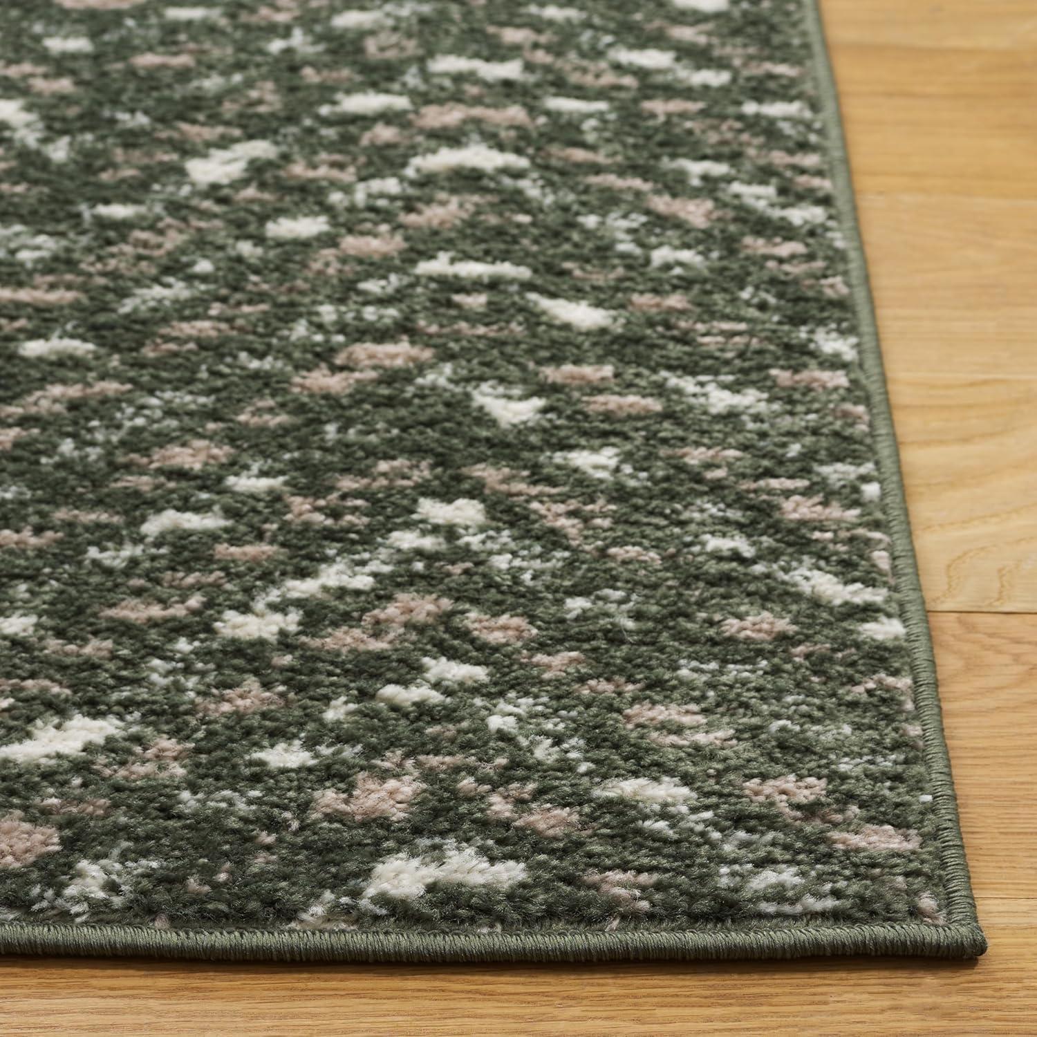 Adirondack ADR104 Power Loomed Area Rug - Ivory/Charcoal - 4'x4' - Safavieh.