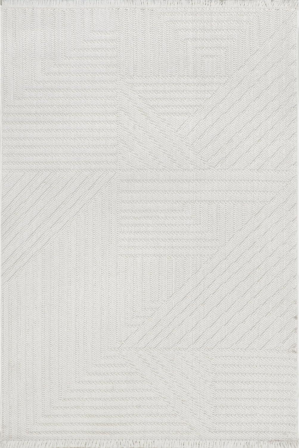 Nuloom Makena Modern Geometric High-Low Indoor Area Rug