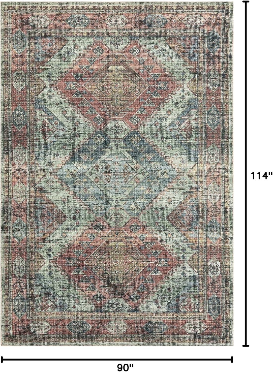 Loloi II Skye SKY-13 Natural / Sand Oriental Area Rug 7'-6" x 9'-6"