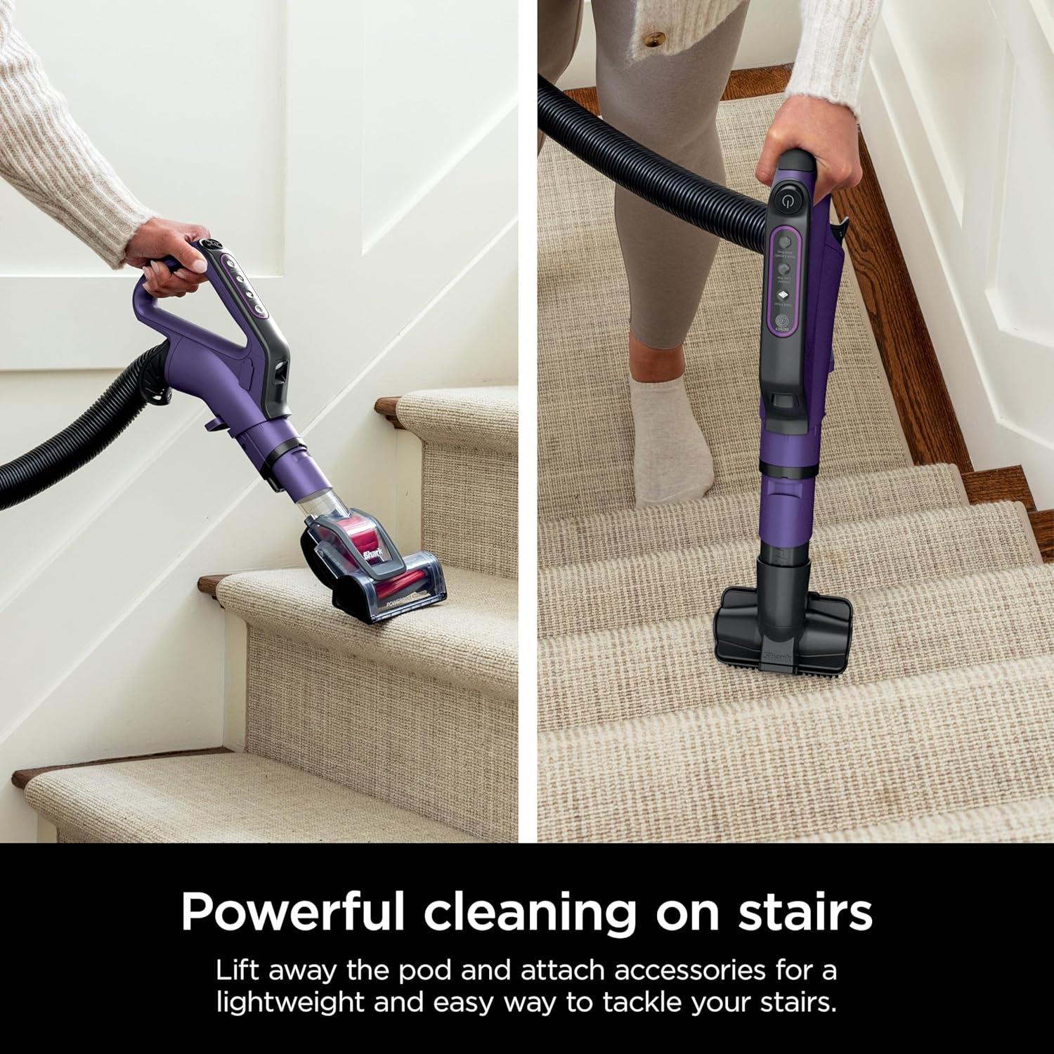Shark ® POWERDETECT Upright Vacuum with DuoClean Detect Technology