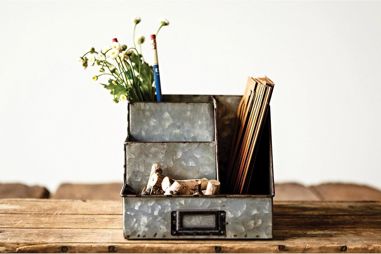 Metal Desk Organiser (9.5") - Storied Home