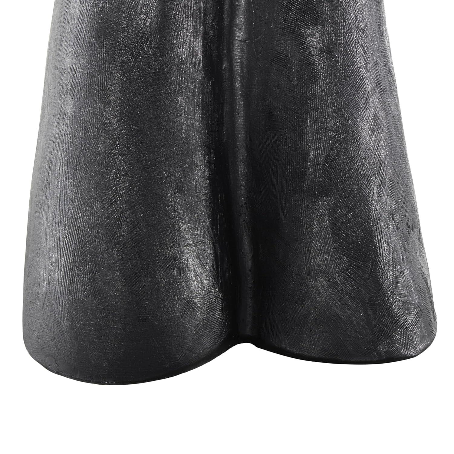 Deco 79 Polystone Hands Decorative Sculpture Raised Home Decor Statue with Butterfly Accents, Accent Figurine 13" x 5" x 14", Dark Brown