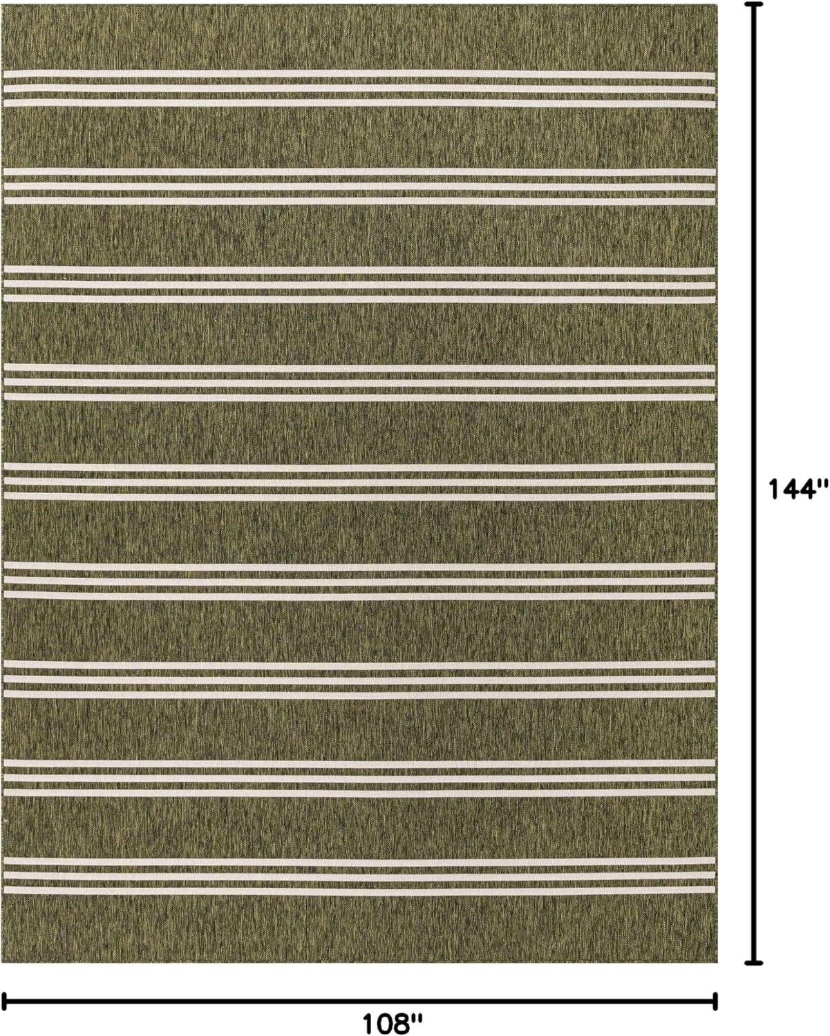 Jill Zarin Outdoor Anguilla Striped Woven Area Rug