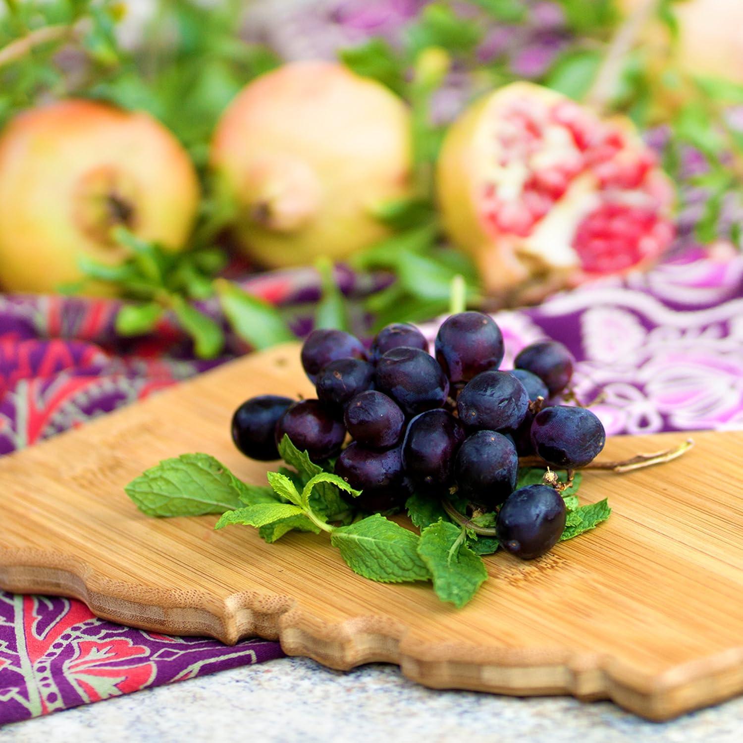 California State Shaped Bamboo Serving & Cutting Board