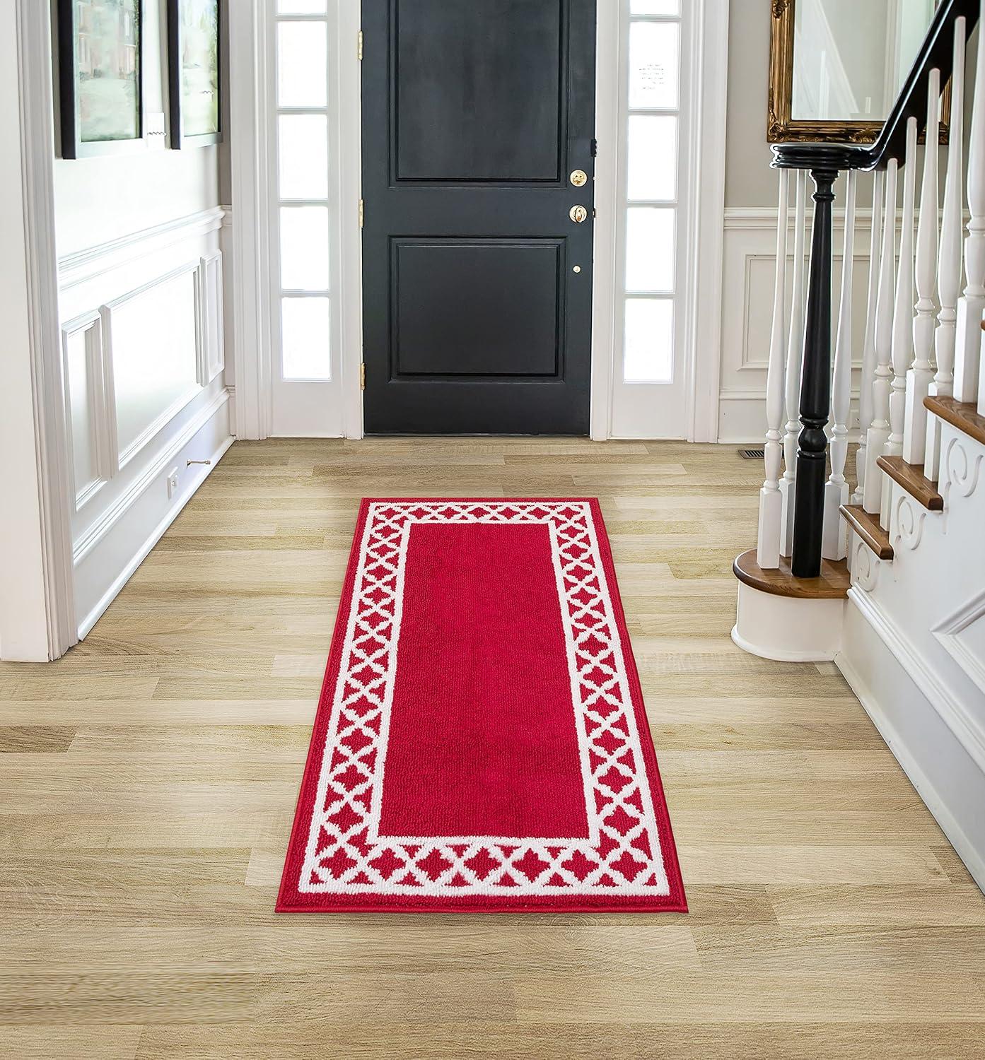 Nautica Collin Border All Loop Tufted Runner and Accent Rugs