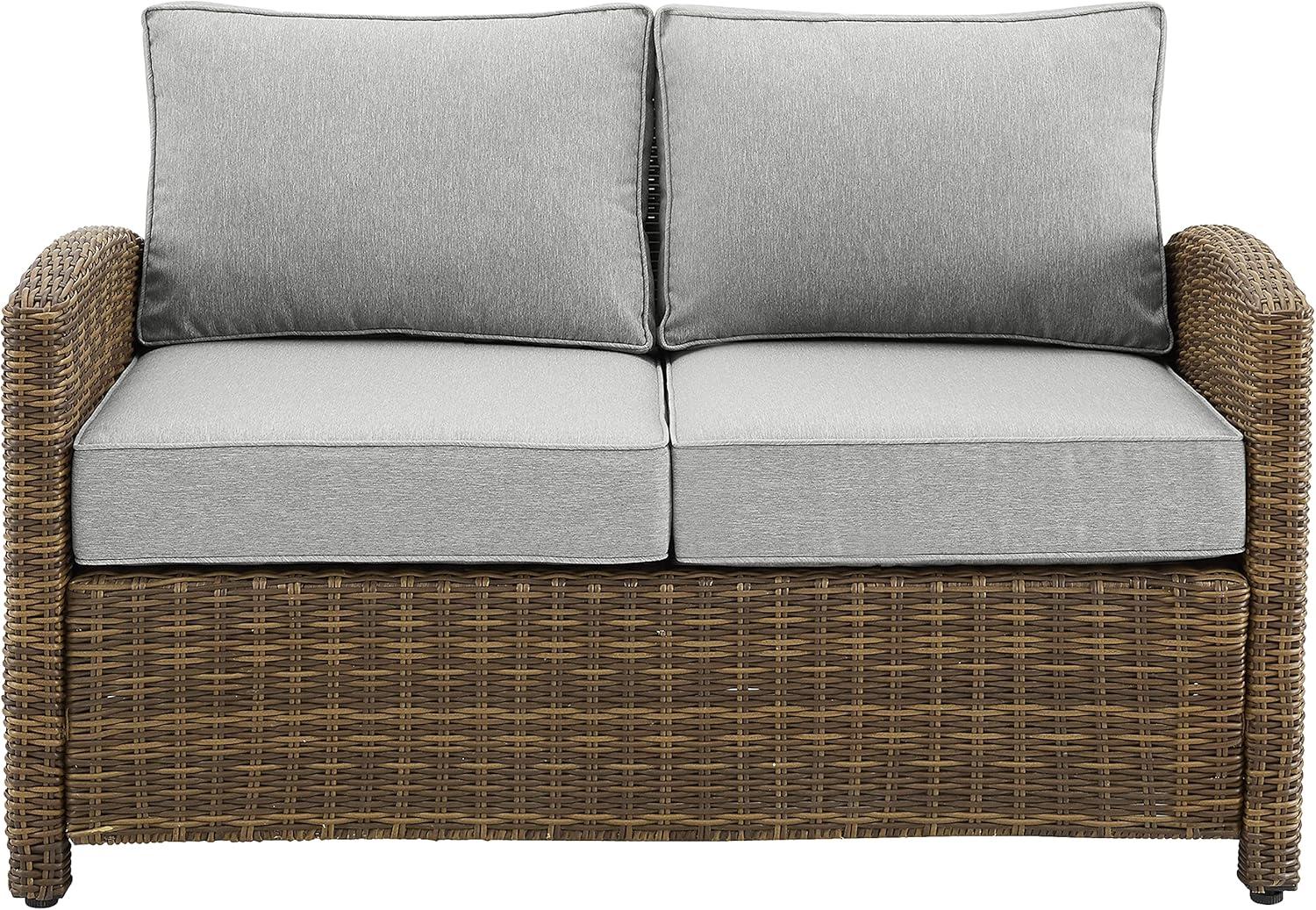 Bradenton Outdoor Wicker Loveseat - Crosley