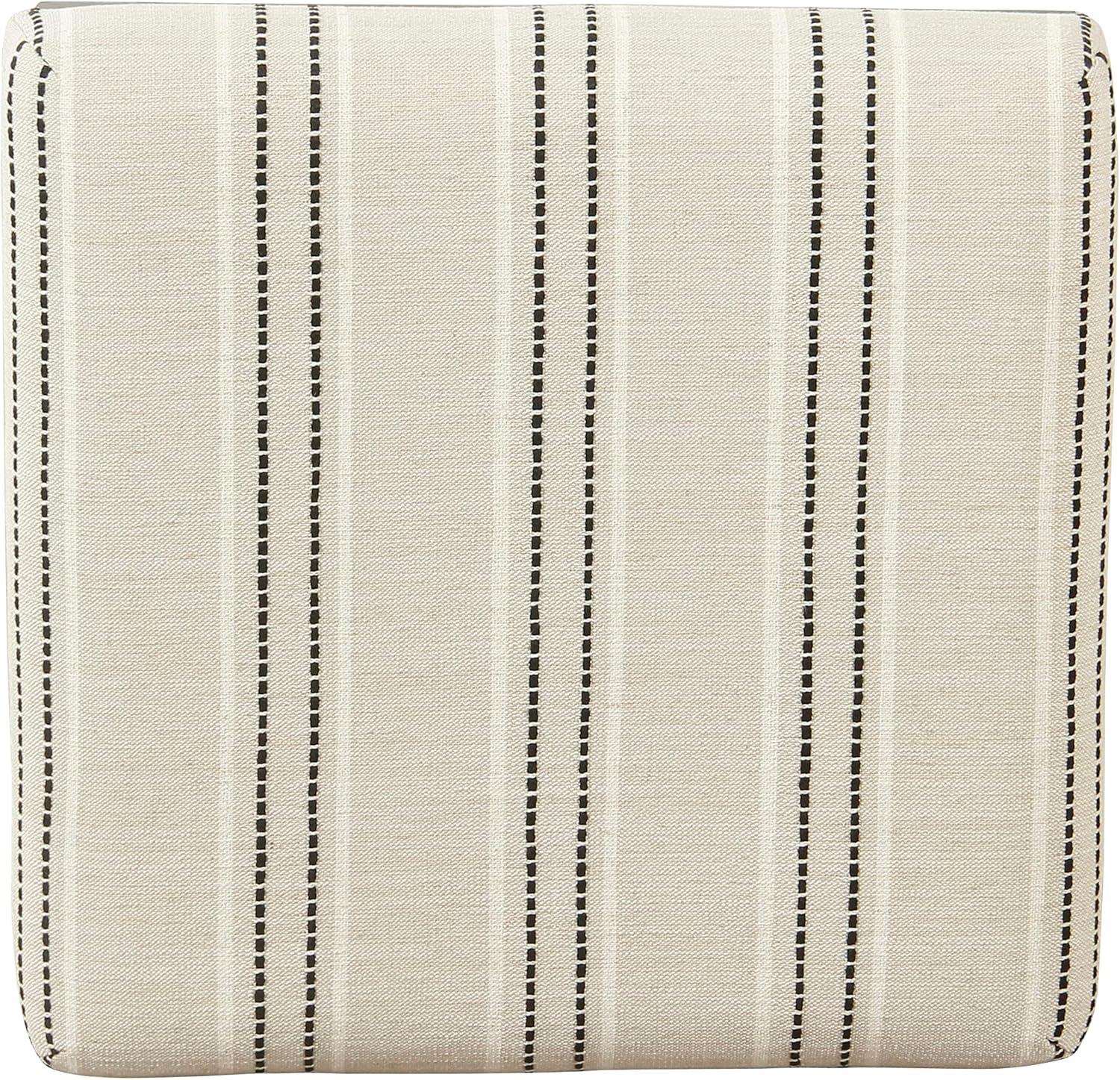 24" Open Back Metal Counter Height Barstool Charcoal - HomePop: Upholstered, Powder-Coated, 250lb Capacity