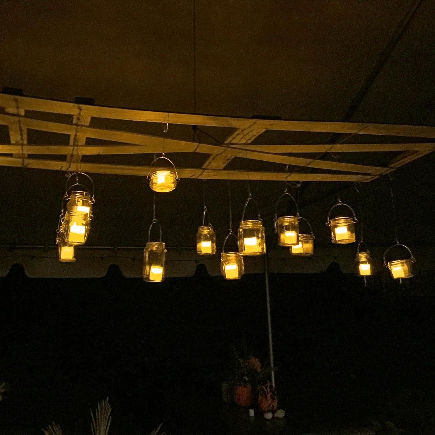 1.5 in. Amber Votive LED Candle (Set of 12)
