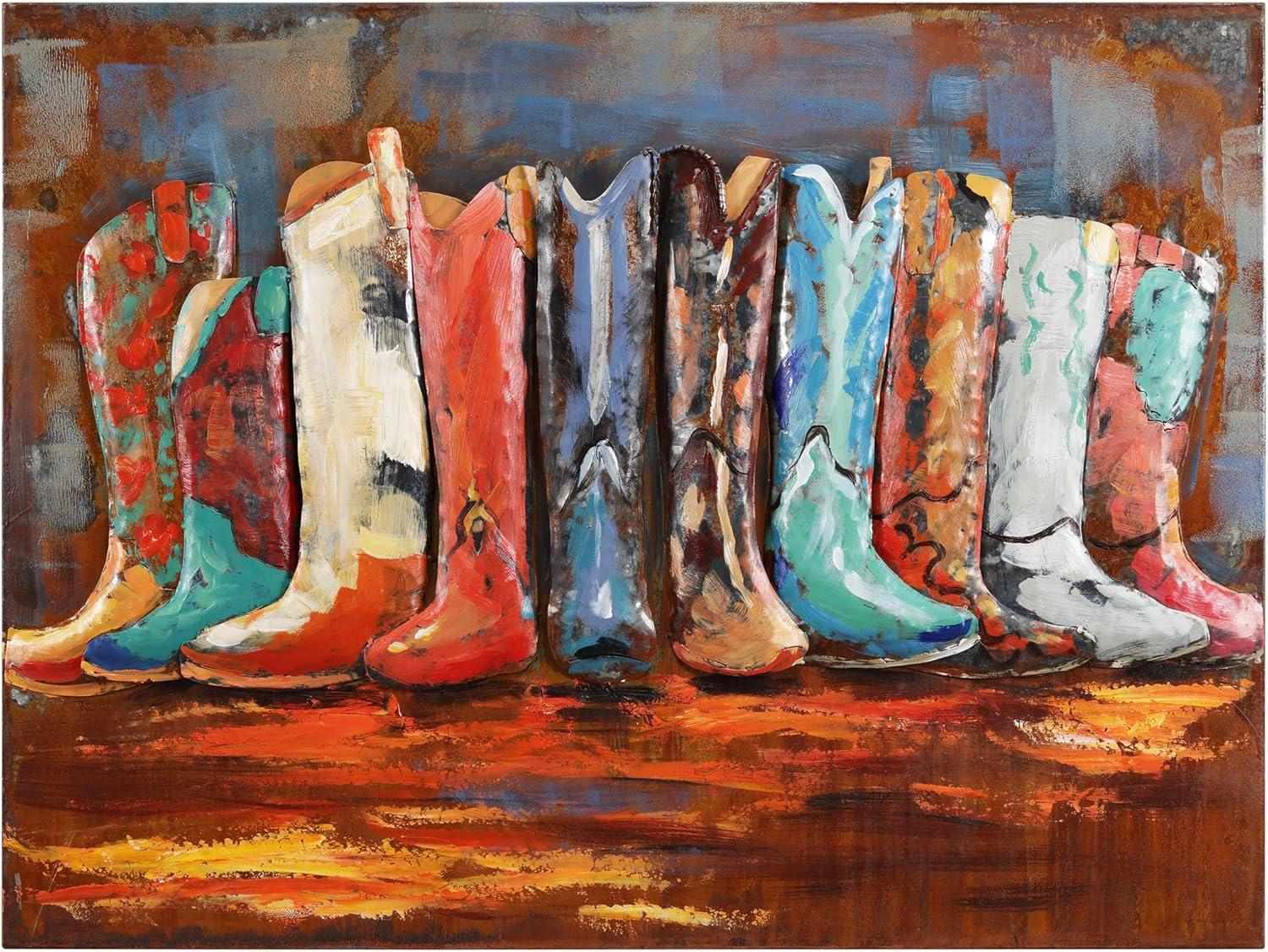 weilaicheng Unframed Painting on Metal