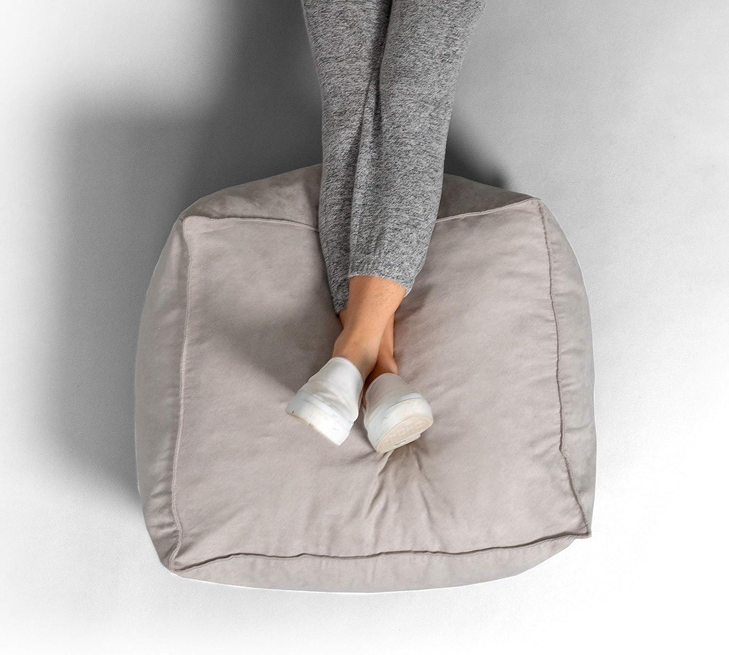 Big Joe Upholstered Pouf