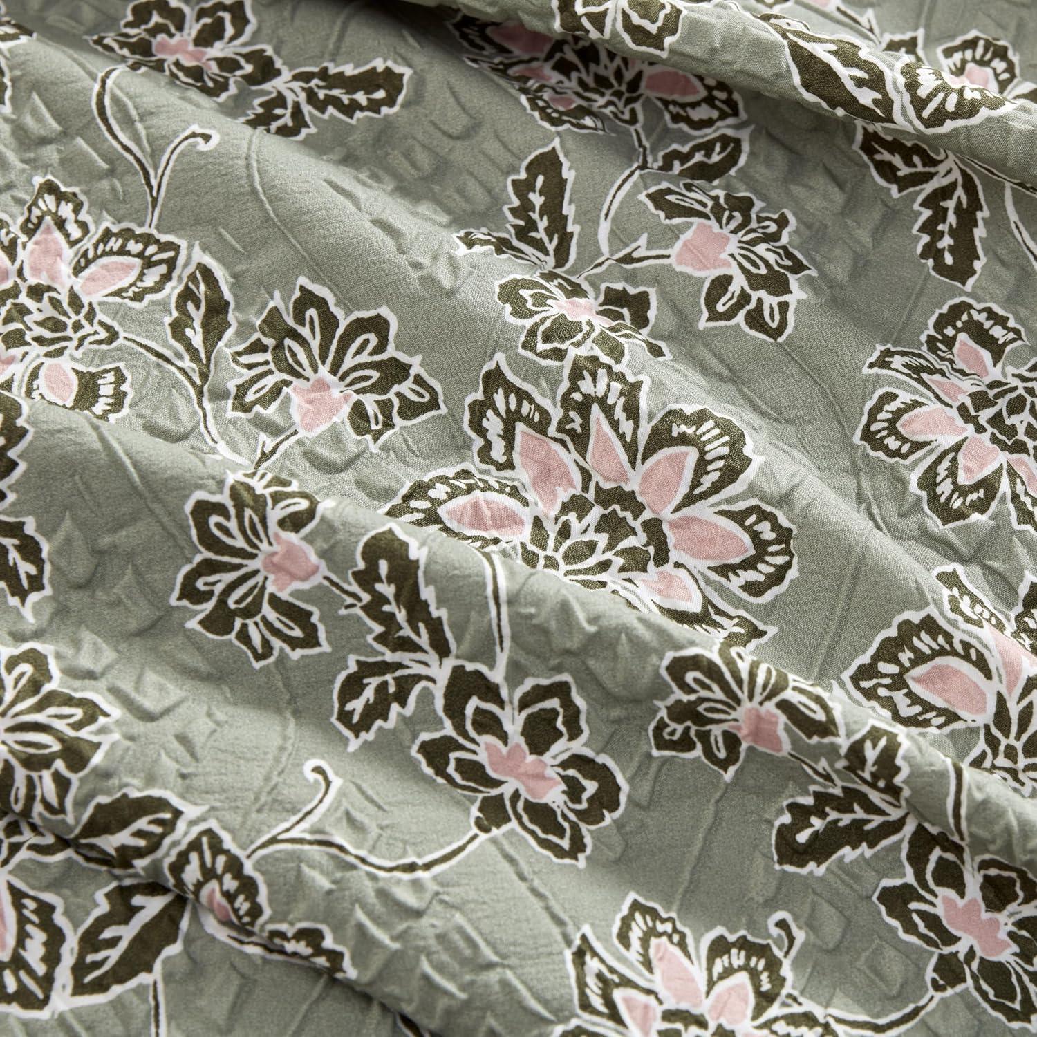 Jessica Simpson Botanical Embossed Polyester Bedding Set