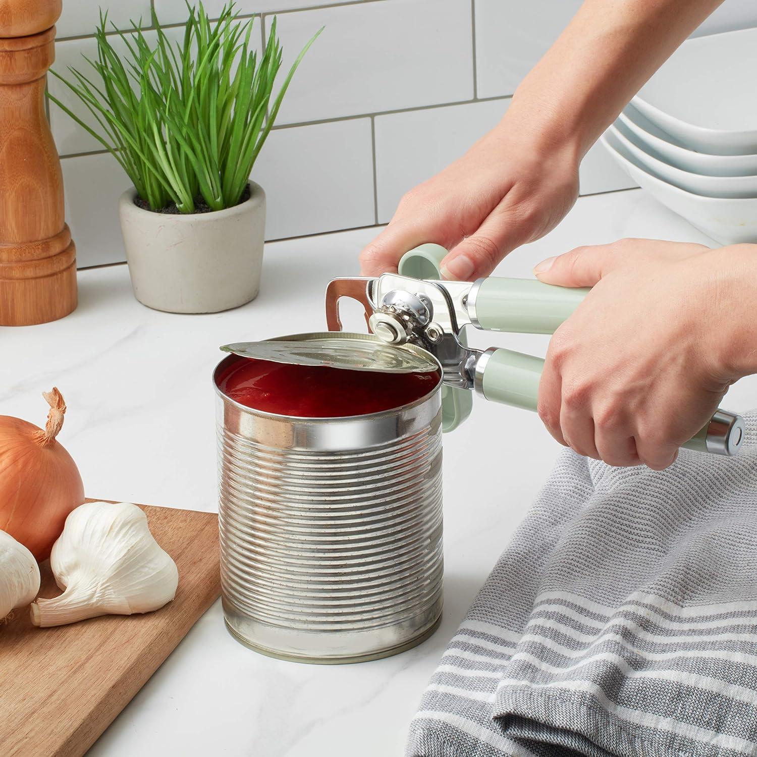 Pistachio Stainless Steel Ergonomic Can and Bottle Opener