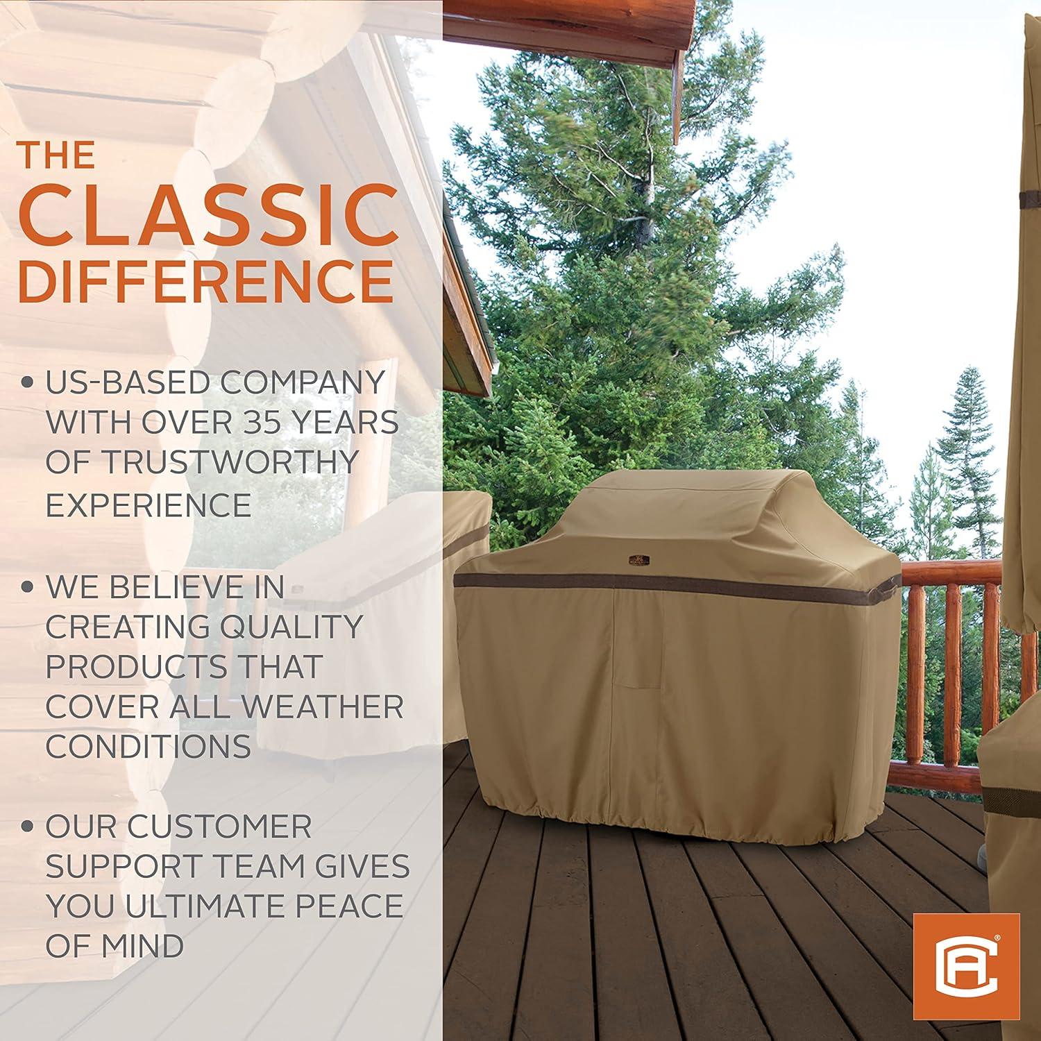 Classic Accessories Hickory 30-Inches W x 27-Inches H Hickory Built-in gas grill Cover