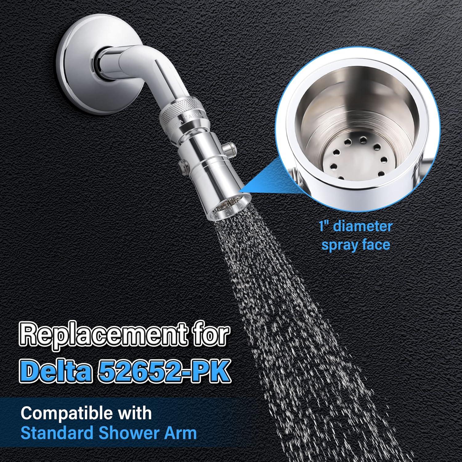 Universal Showering Components Two-Setting 2.5 GPM Shower Head