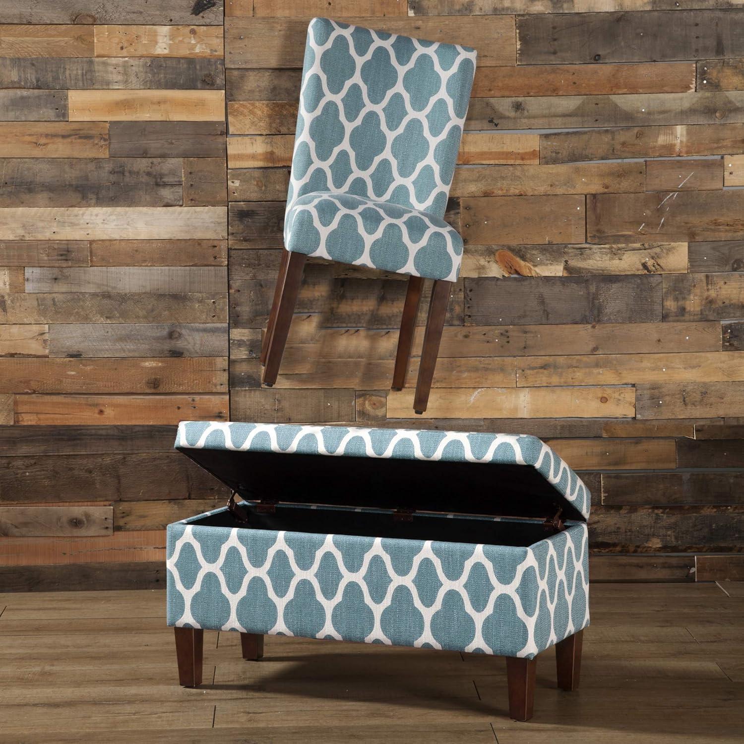 HomePop Parsons Dining Chairs (Set of 2), Quatrefoil