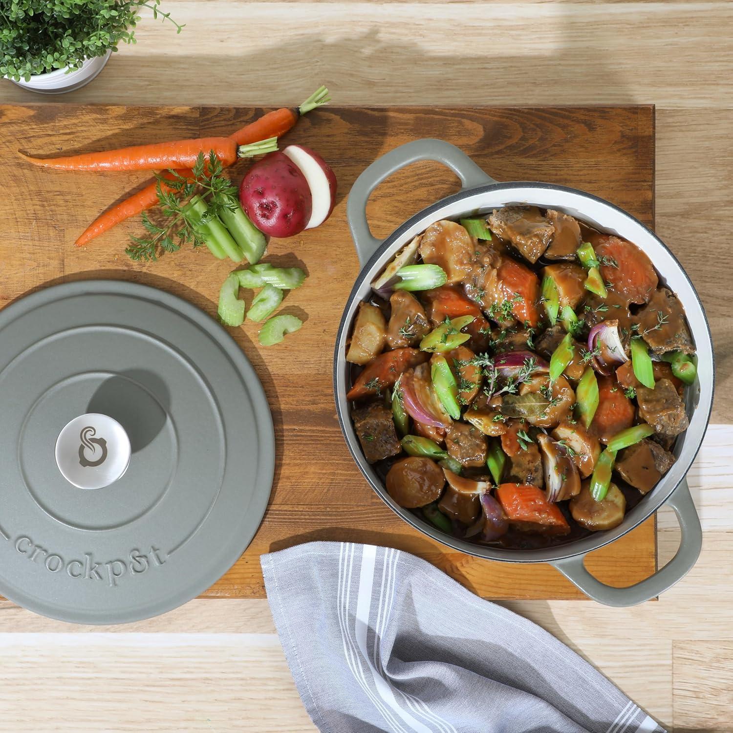 Crock-pot Crock-Pot Artisan Non-Stick Cast Iron Round Dutch Oven